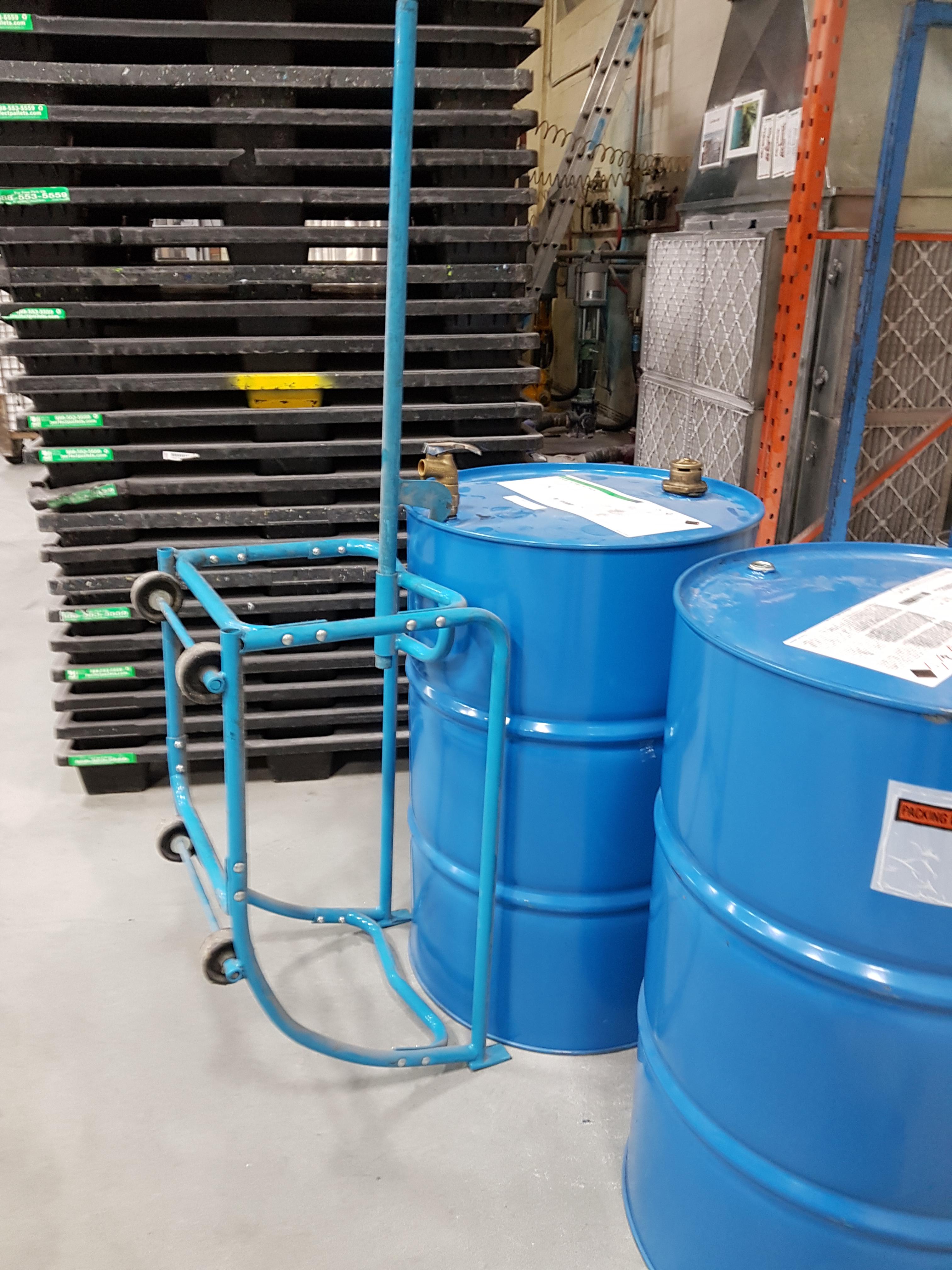 Dolly for moving barrels. r/specializedtools