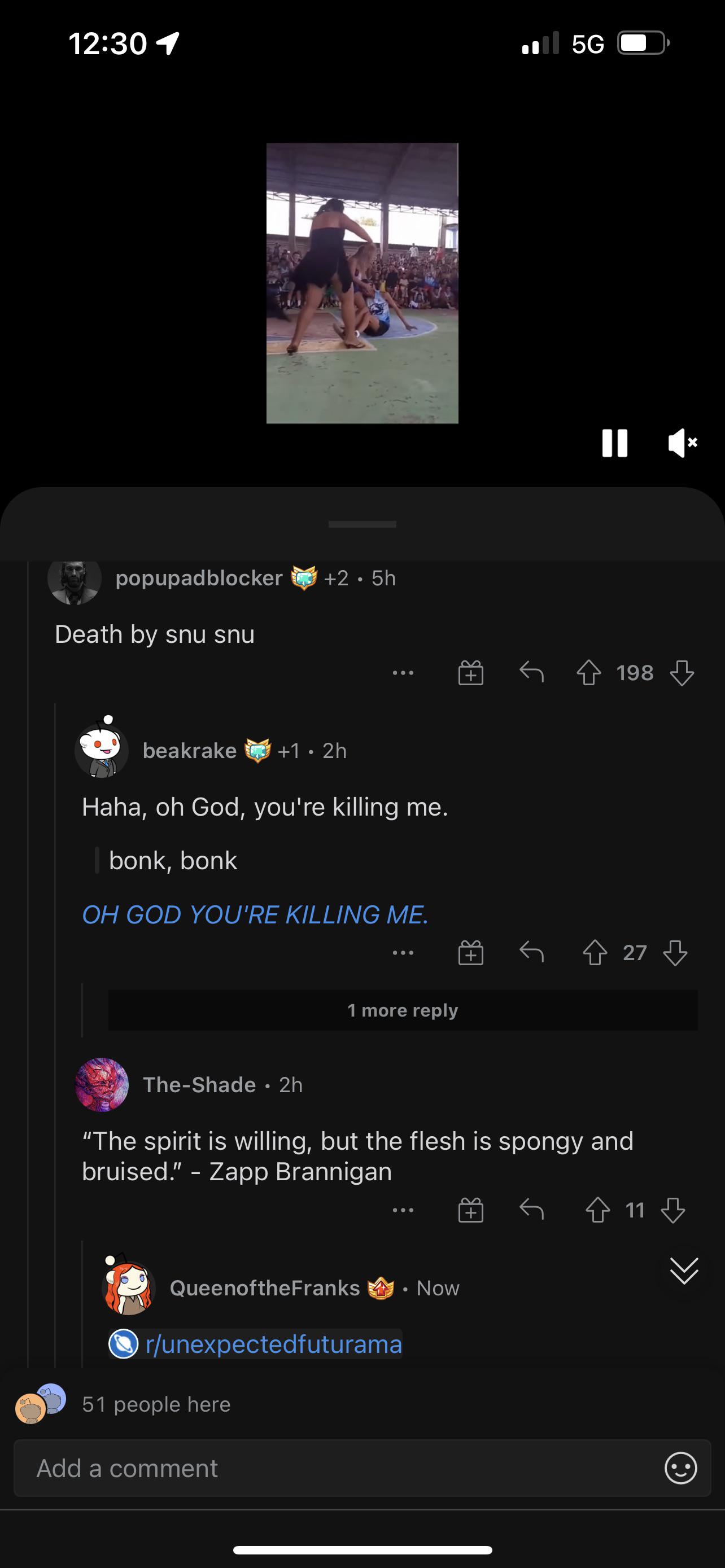 Everybody wants the snu snu r/unexpectedfuturama