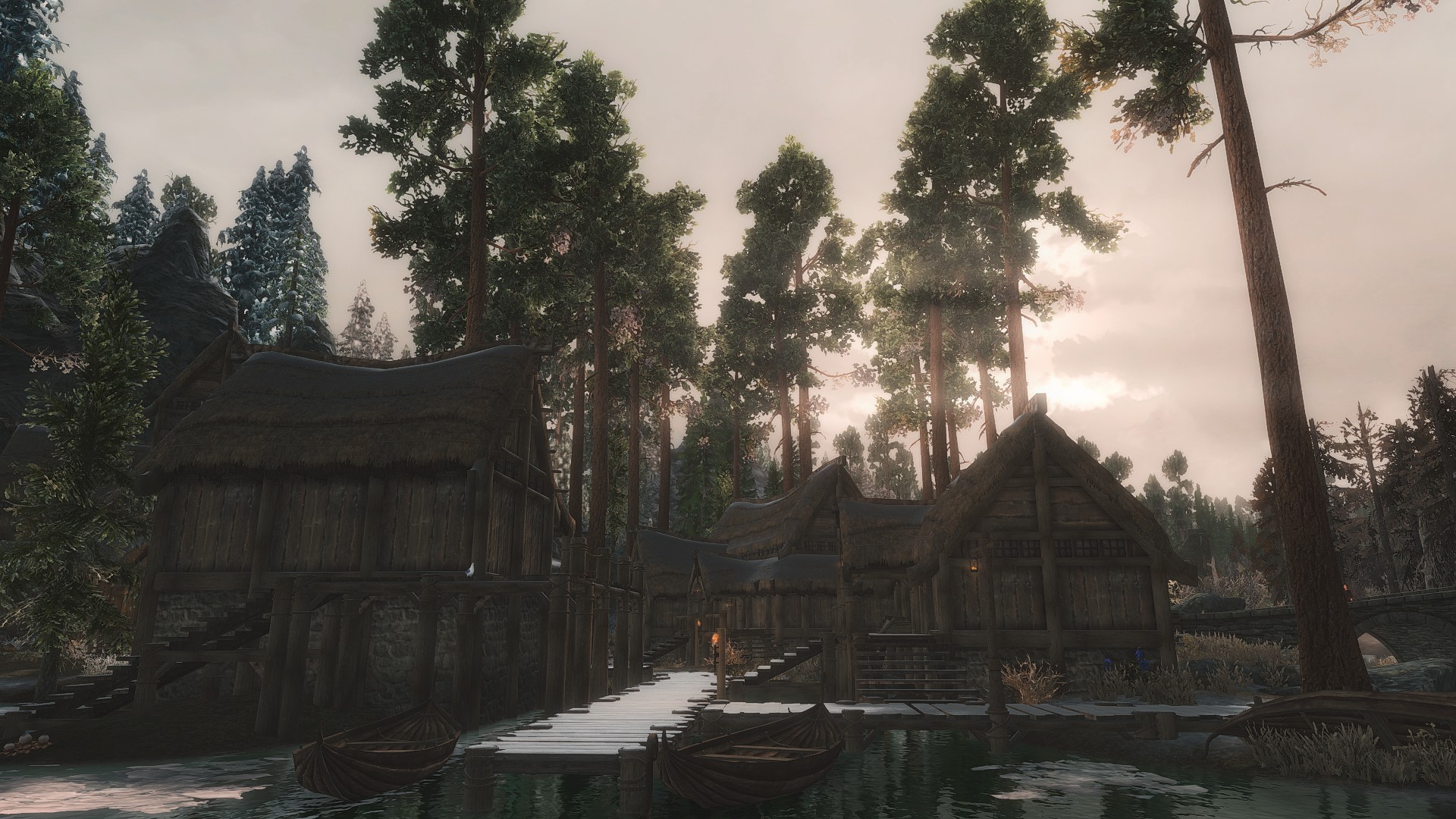 An Alley in Morthal r/skyrim