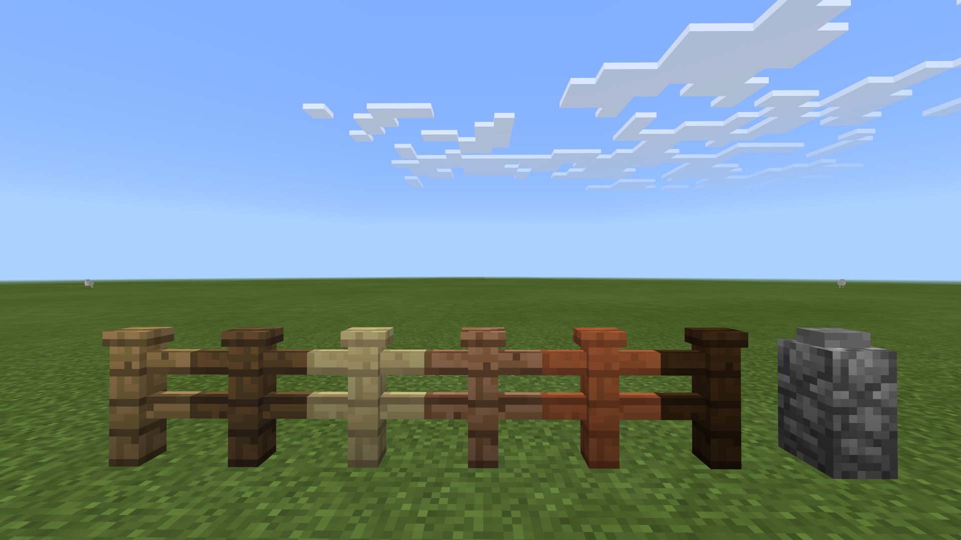 When could you place Buttons on fences in Minecraft Windows 10? r
