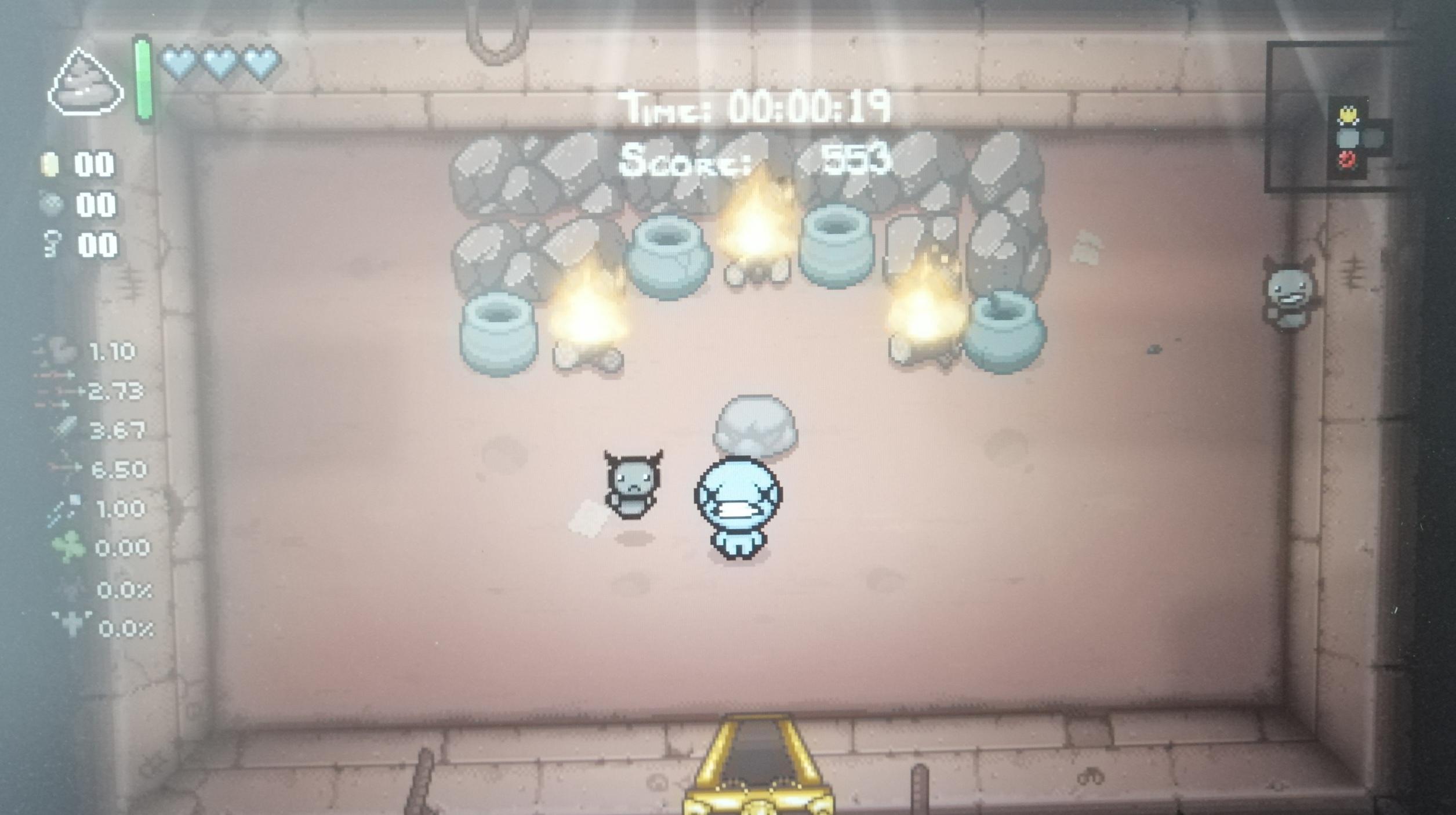 "Isaac now holds the D6" r/bindingofisaac