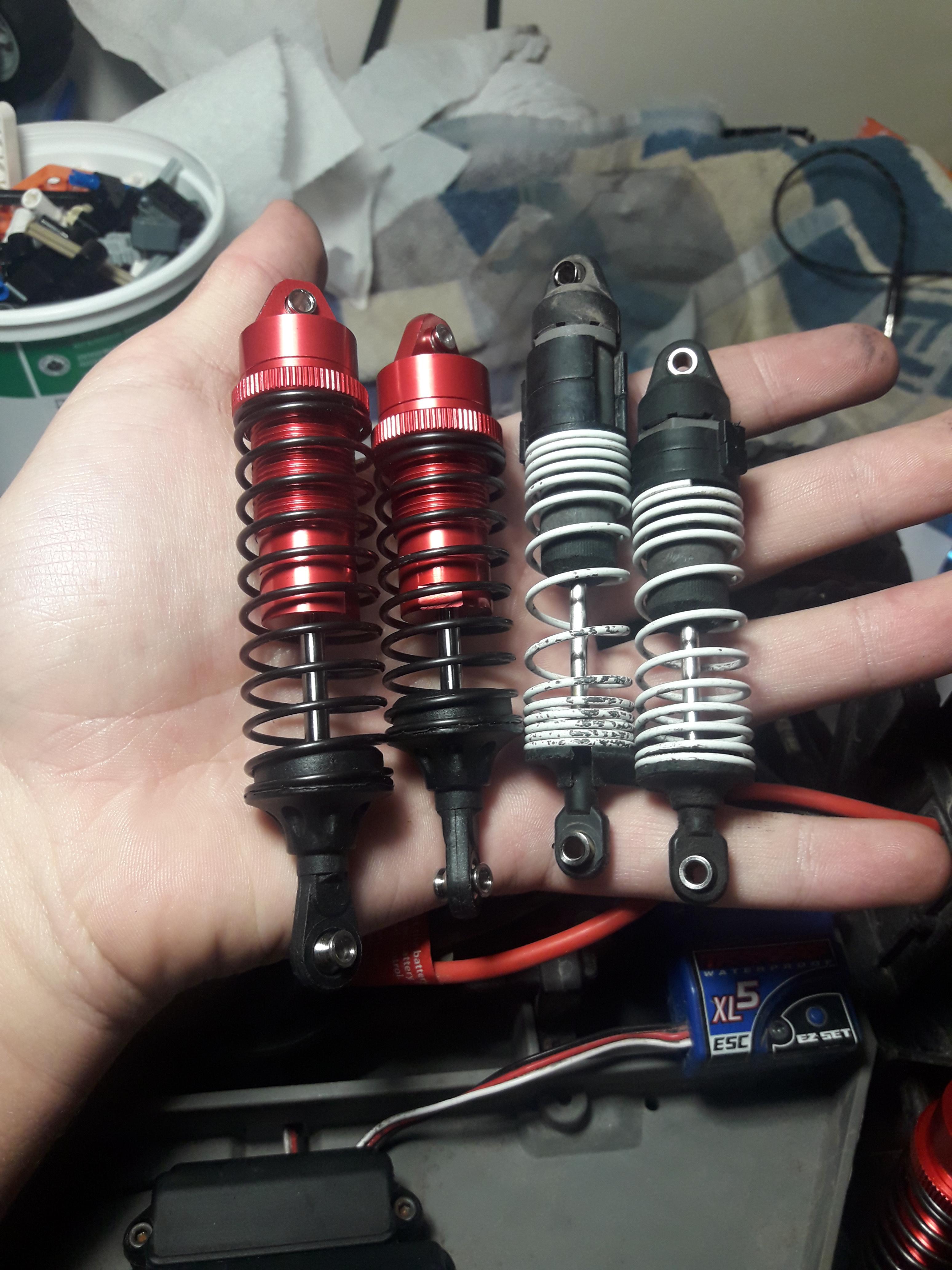 Witch oil weight do you for a traxxas slash 2wd for regular