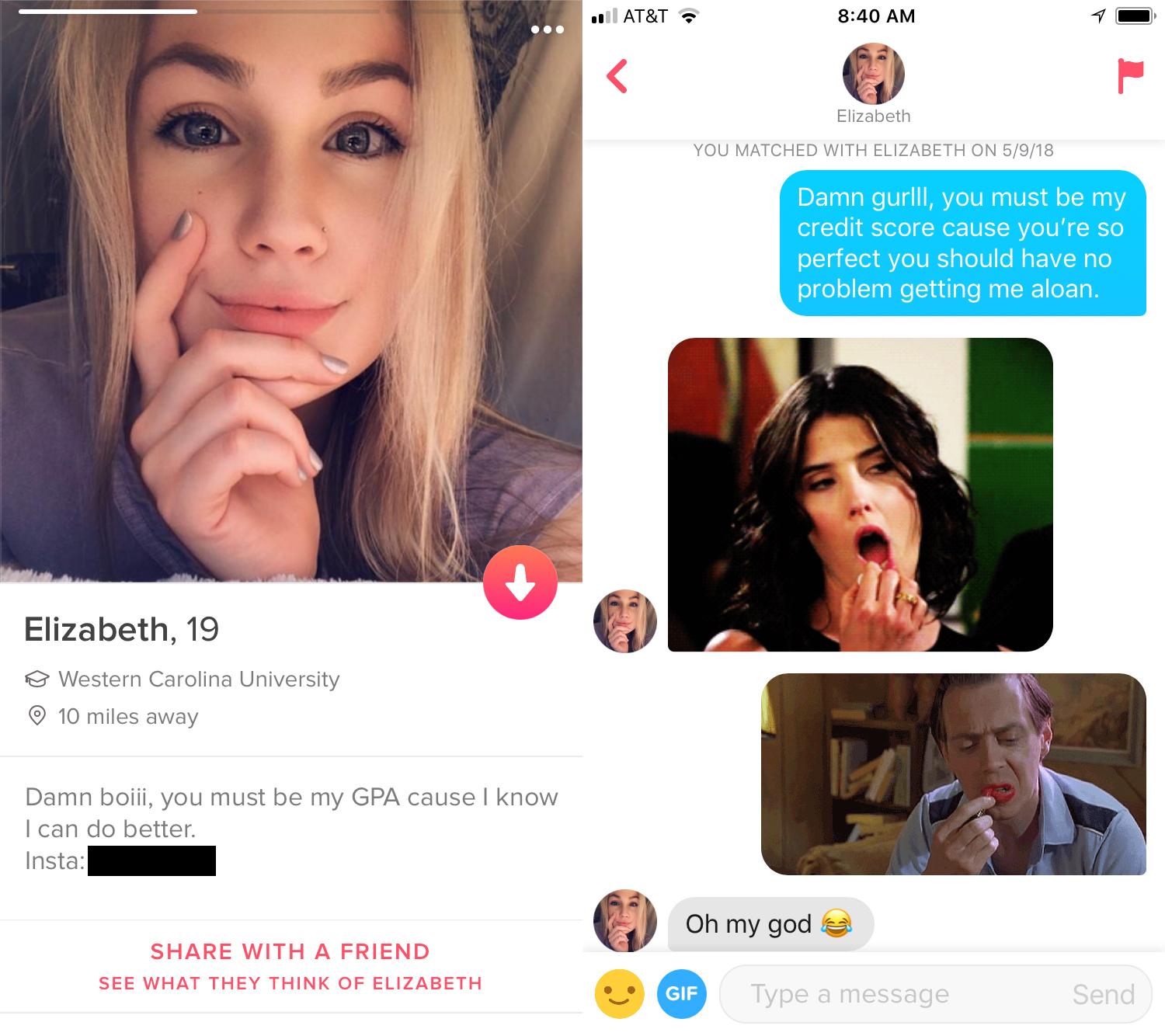 Two can play that game Tinder