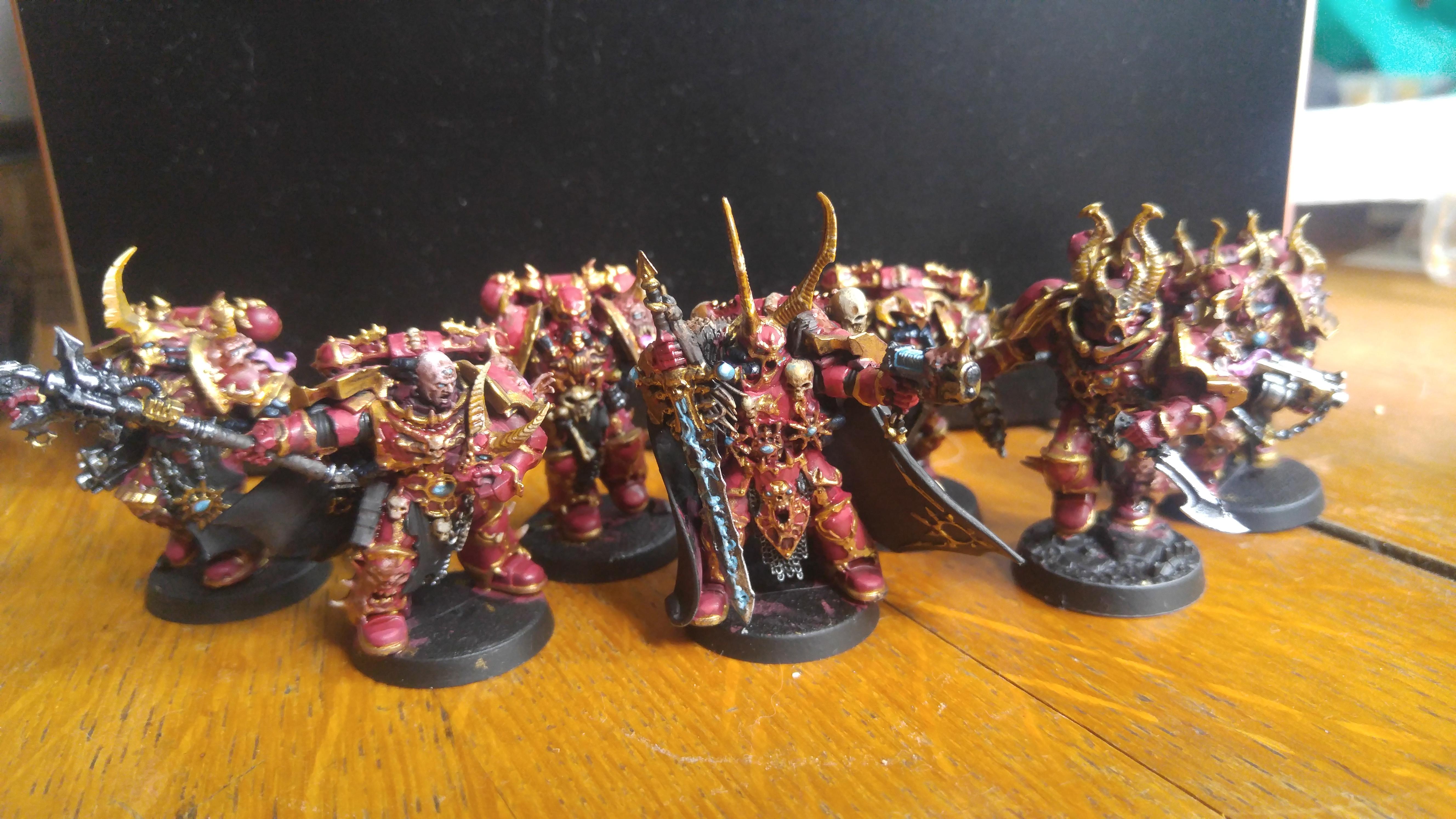 Painted up my CSM. Now the bases and then on to the Cultists