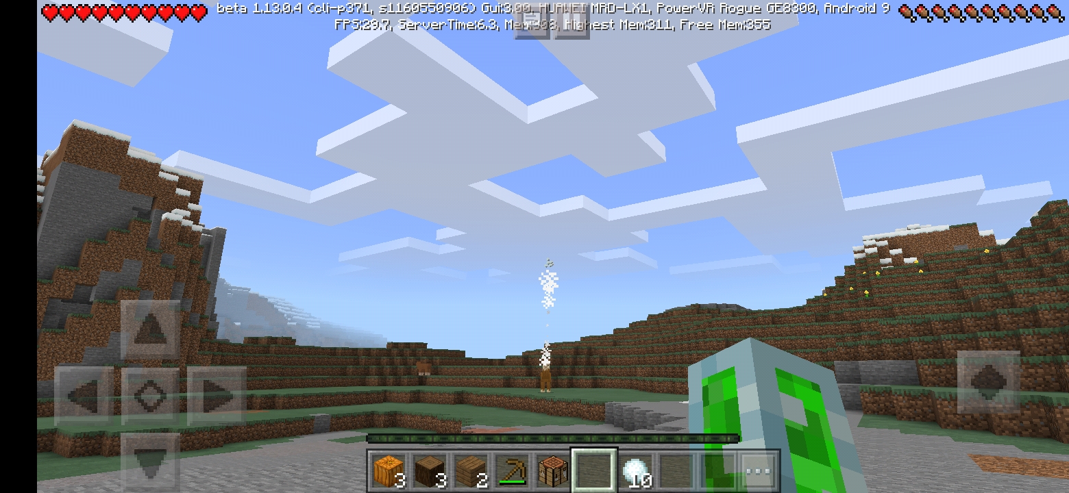 Started a new world and realised how far llamas can spit. r/Minecraft