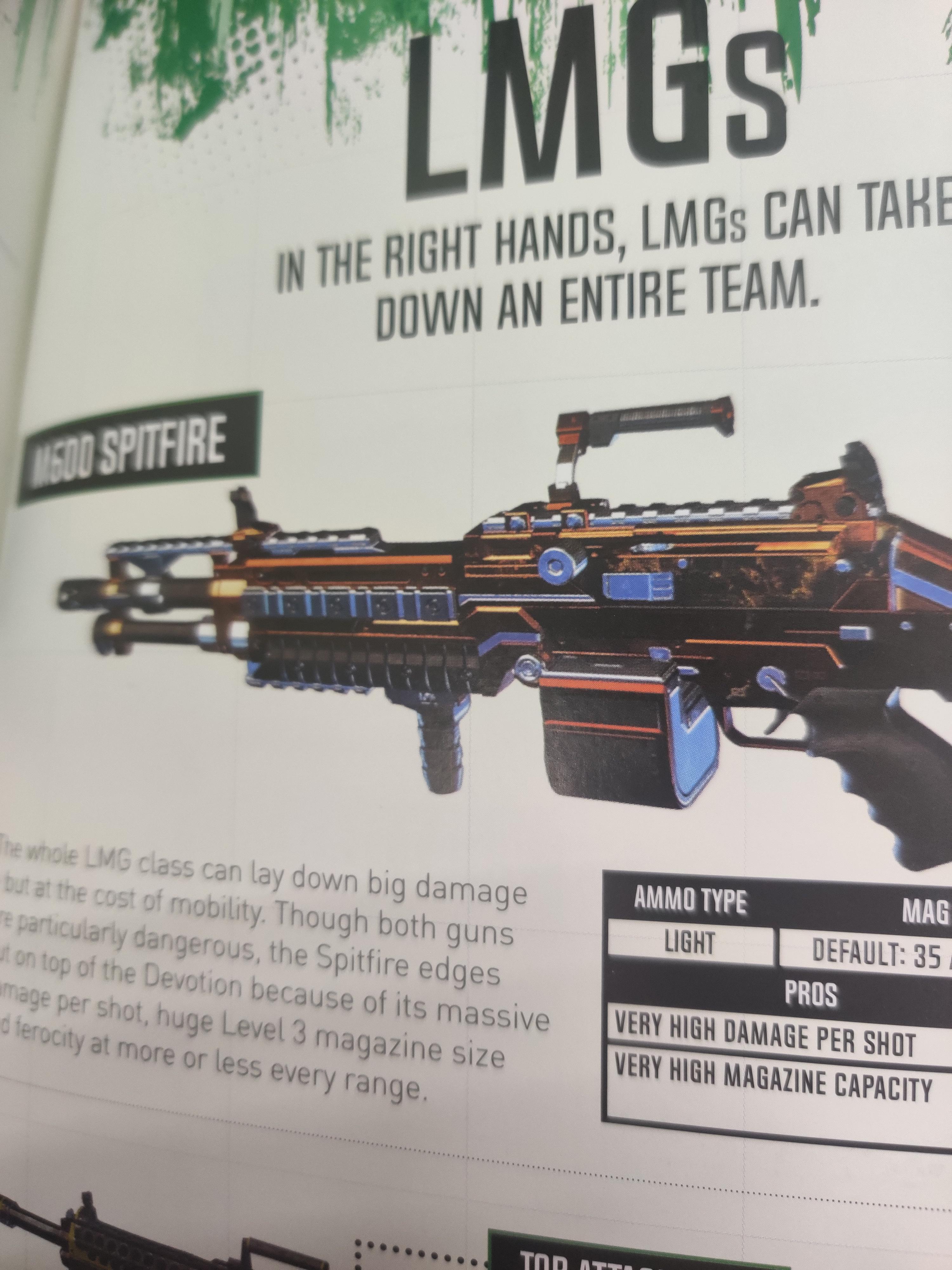 Found this in an apex legends guidebook.... Ammo type r/apexlegends