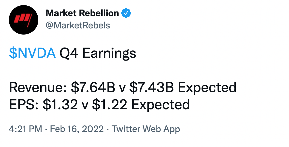 Guys, thoughts why NVDA stocks are bombing after earnings