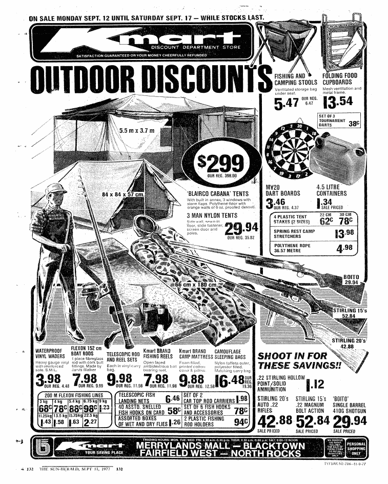 Shoot in for these savings!!! Kmart Merrylands, Blacktown, Fairfield