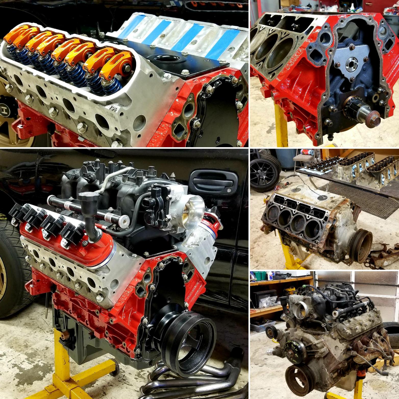 Couple more shots of my cammed 5.3 build. I cant wait to get the truck