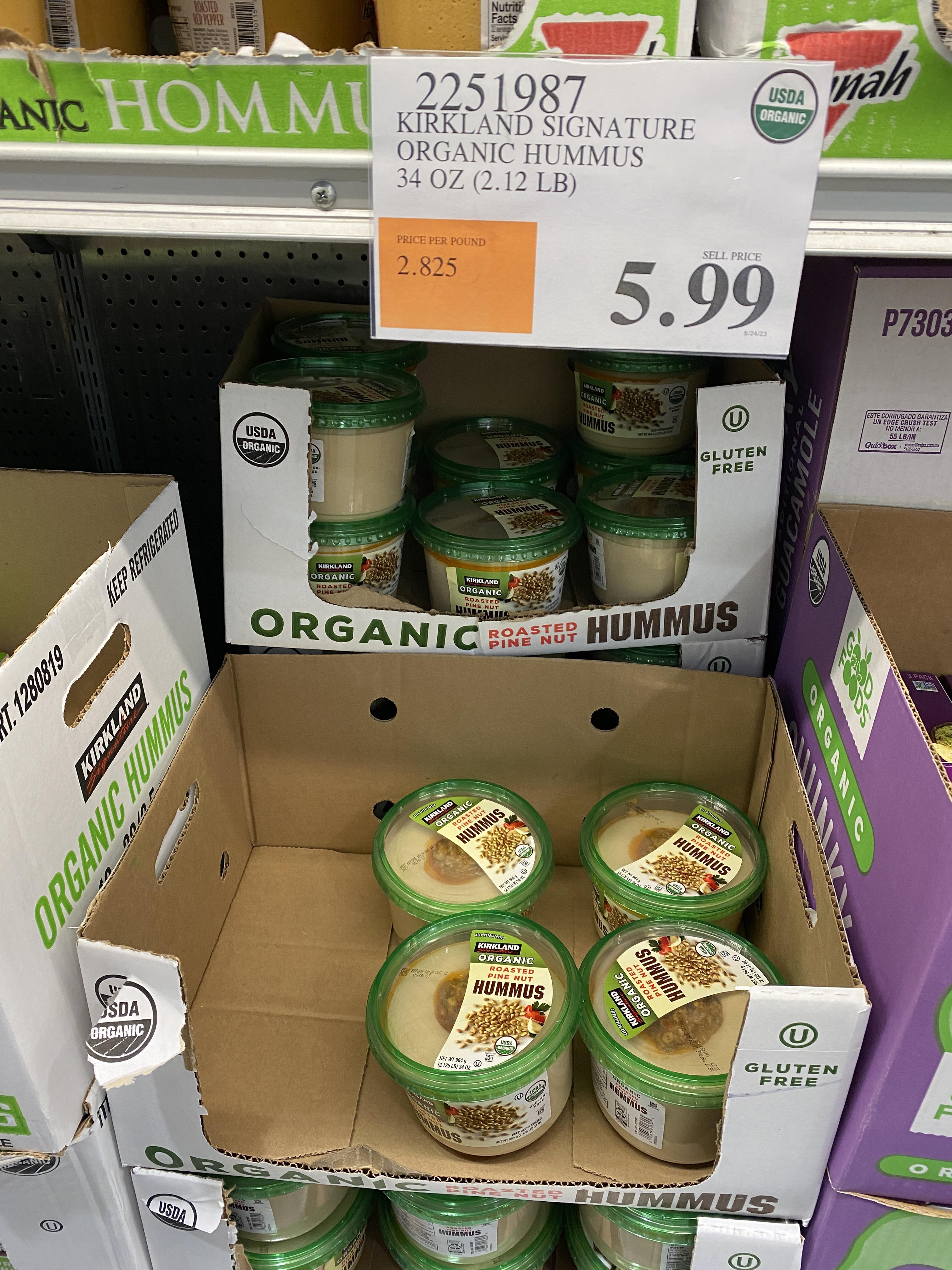 Hannah hummus replaced with Kirkland hummus? r/Costco