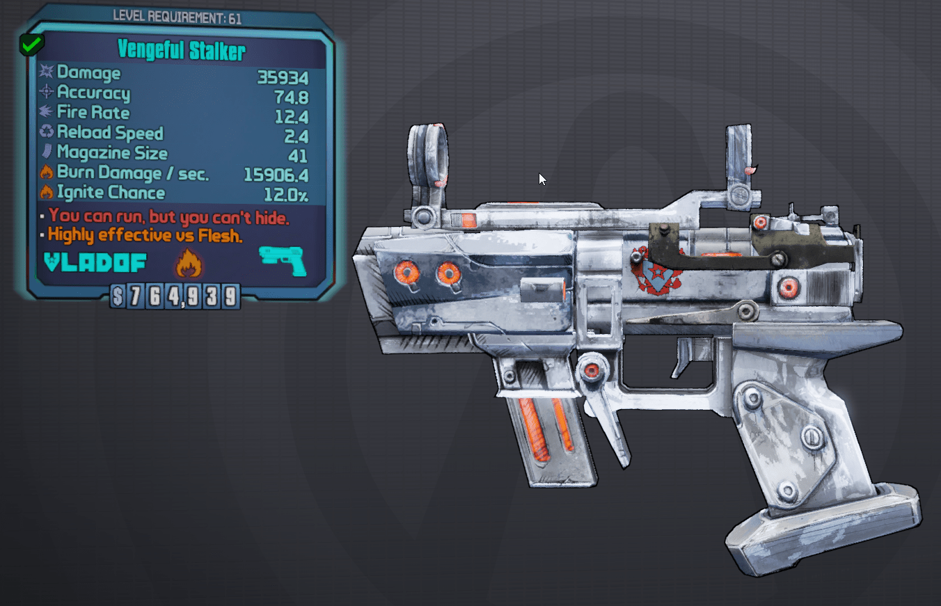 Just came back to bl2 to farm a bit on my lvl 61 Zer0 and got this