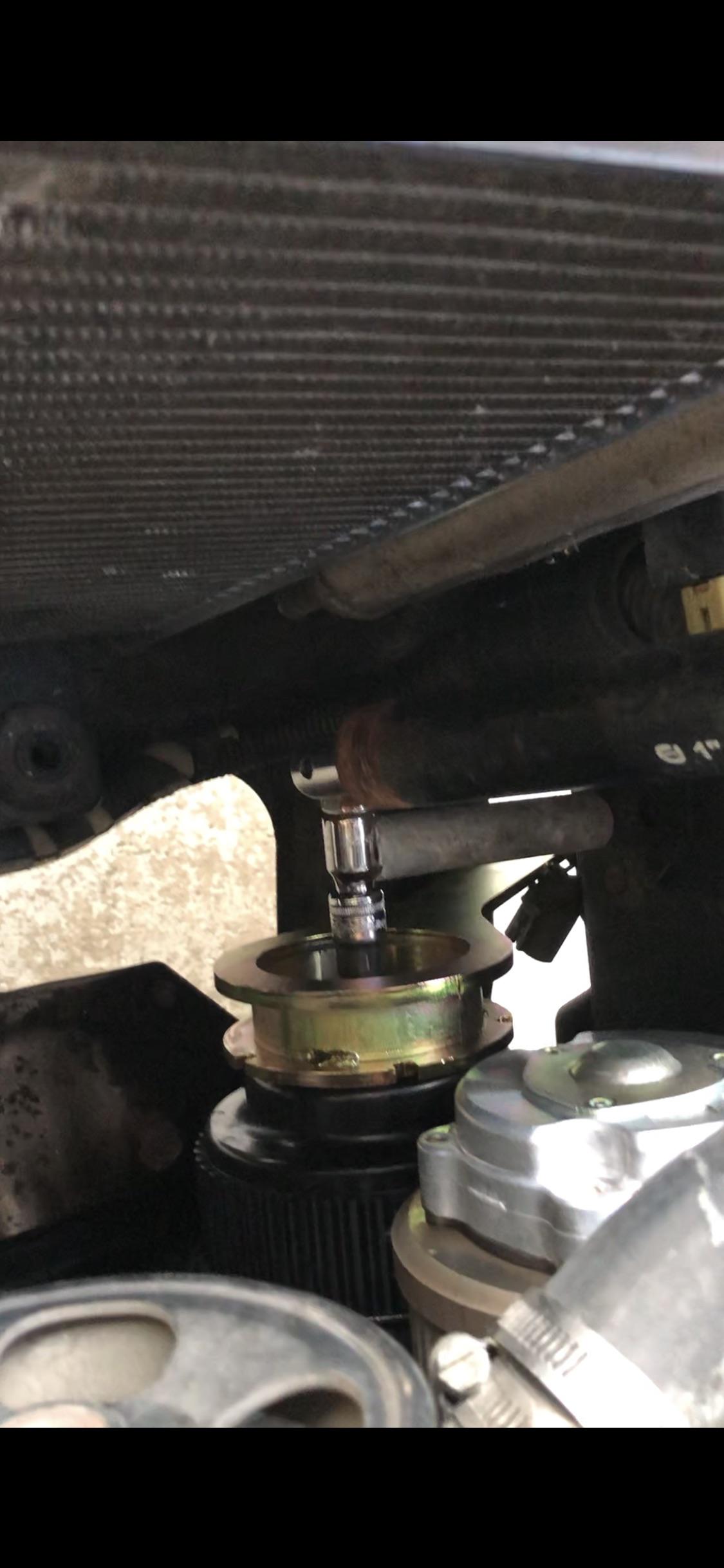 Cam bolt removal. r/subaru