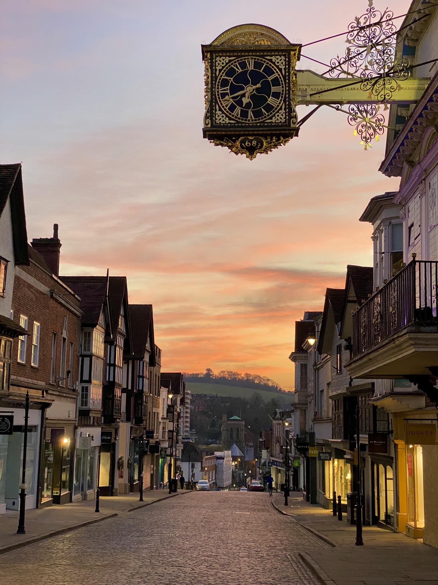 Guildford High Street during the lockdown r/guildford