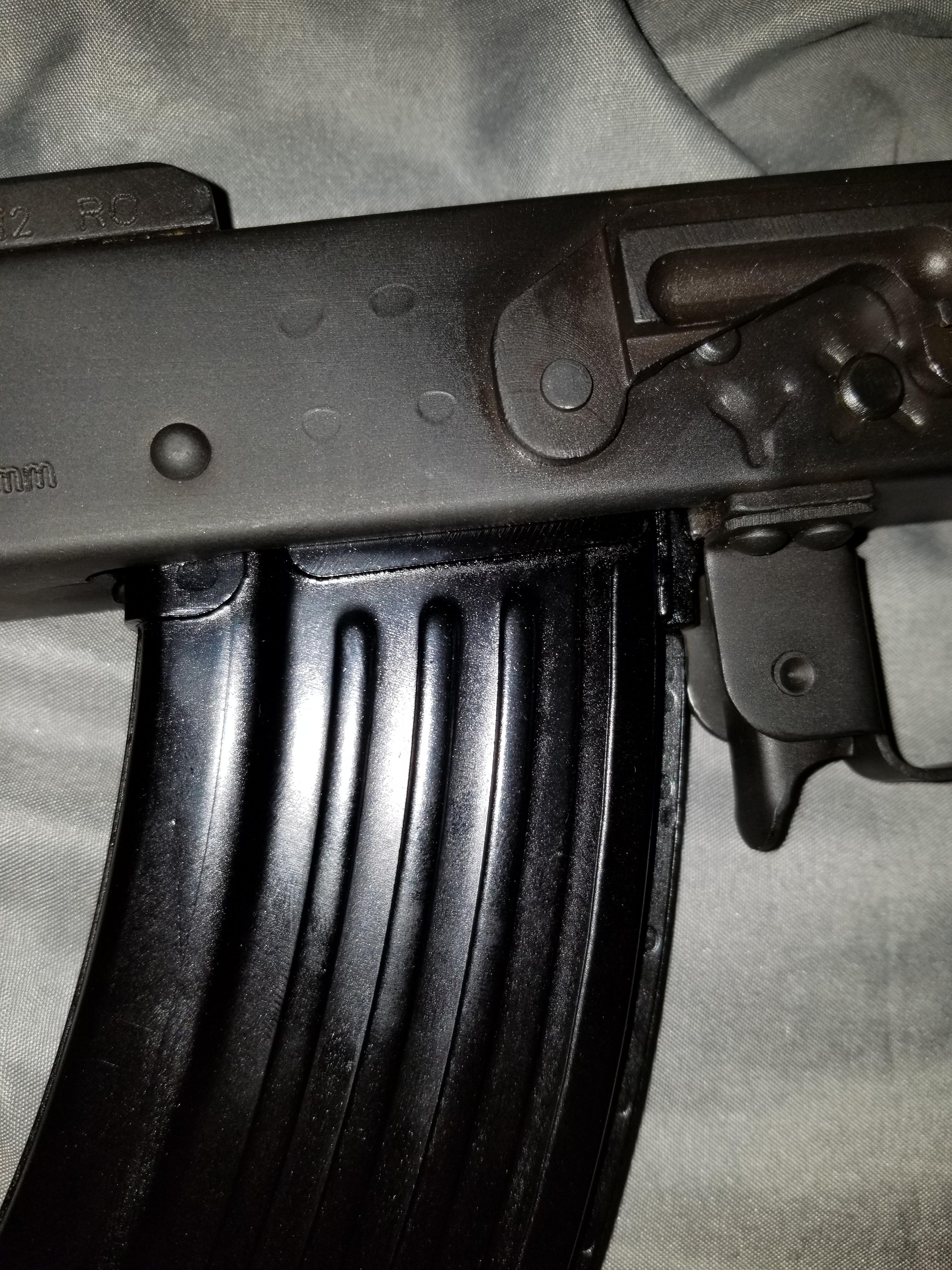 Magazine latch issue.. description in comments r/ak47