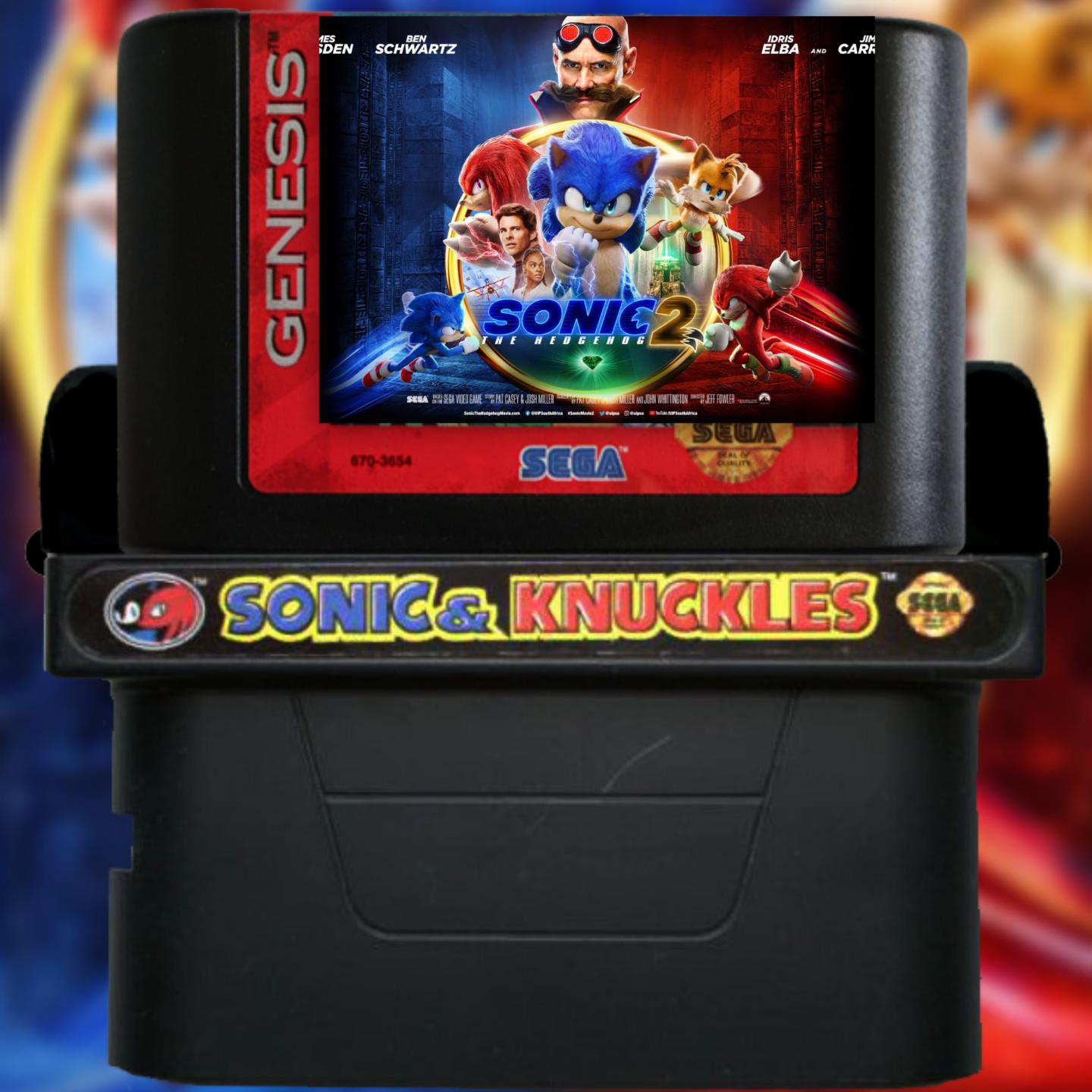 Sonic 3 And Knuckles Cartridge