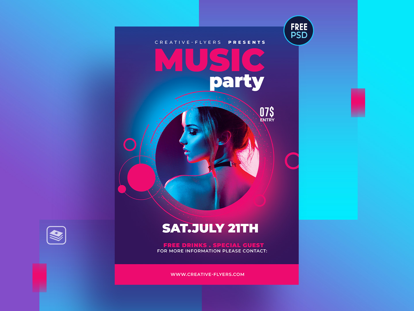 Free Psd Flyer Adobe r/behance