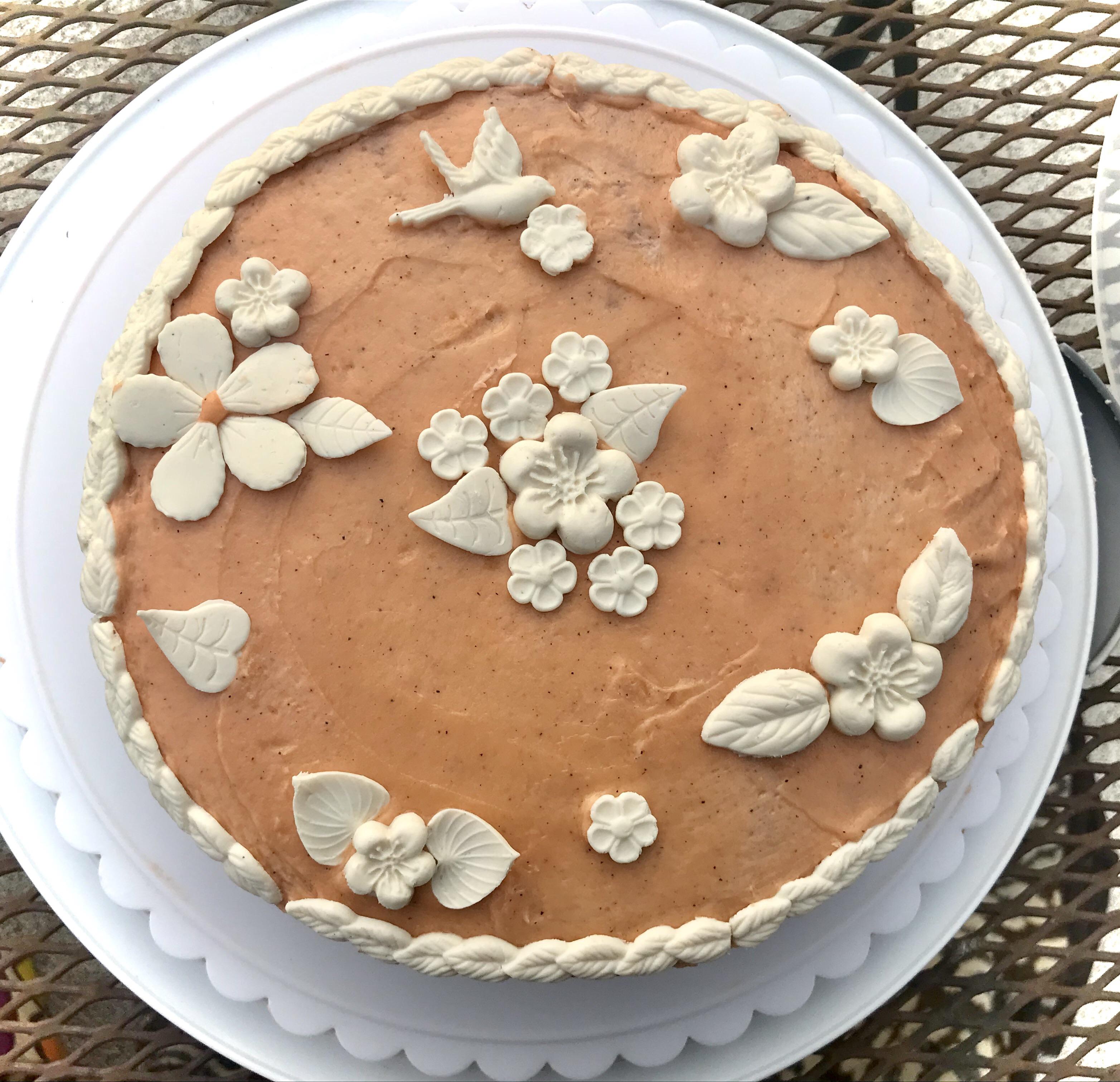 Thai Iced Tea Cake r/Baking