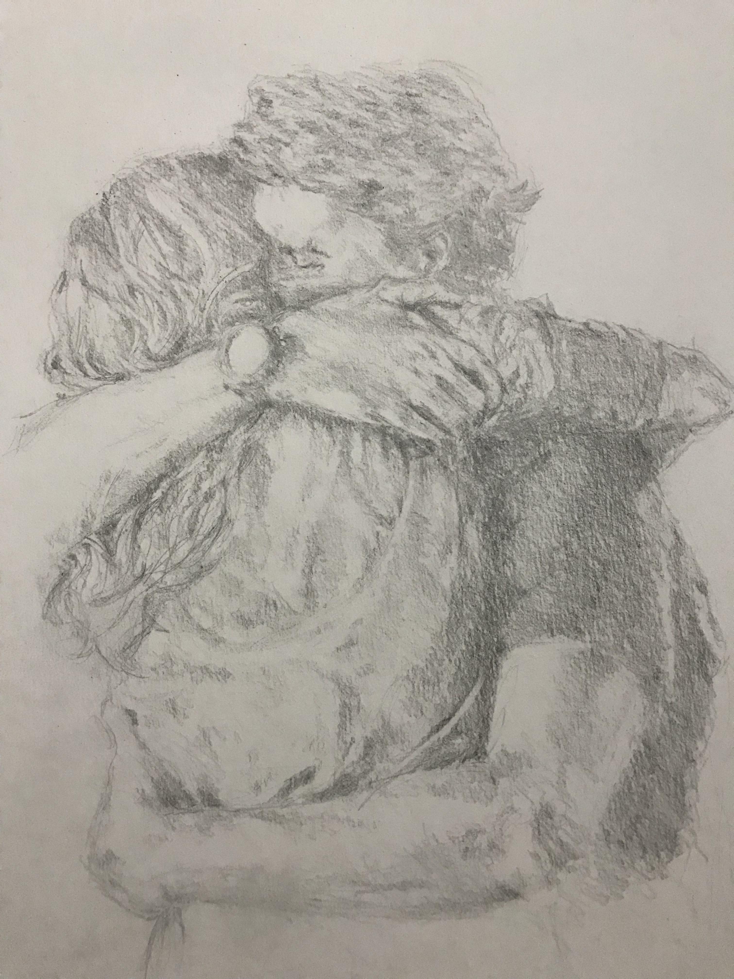 Had a very hard time drawing the hands and applying shade to their hair. Any tips? learnart