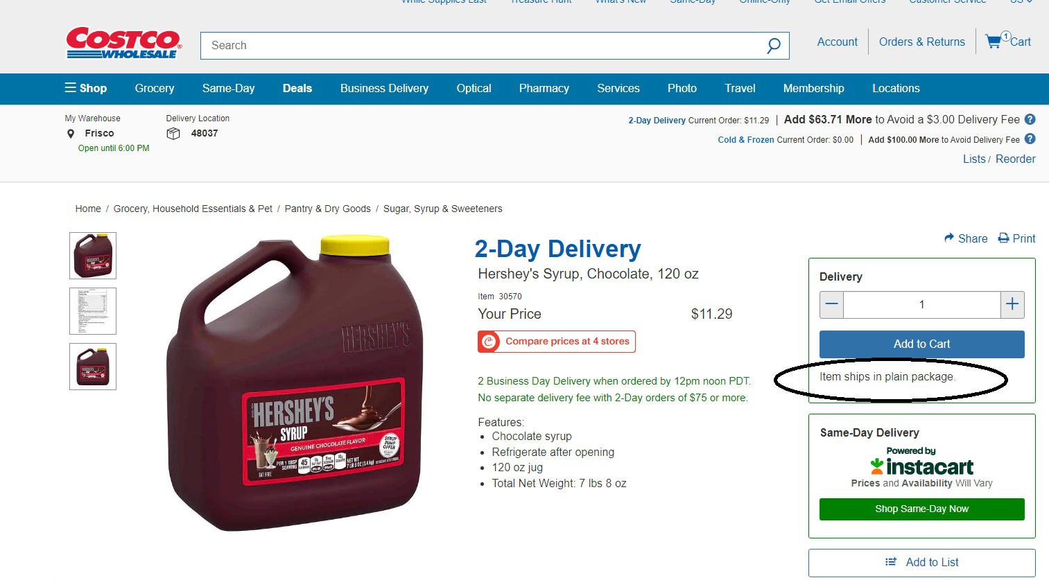 When your neighbors judge you on the size of your 120 oz Hershey's