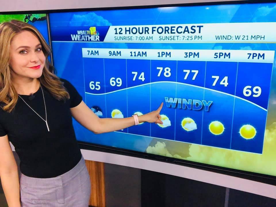 The very talented, smart and cute Ava Marie (WBAL Baltimore) r/hot