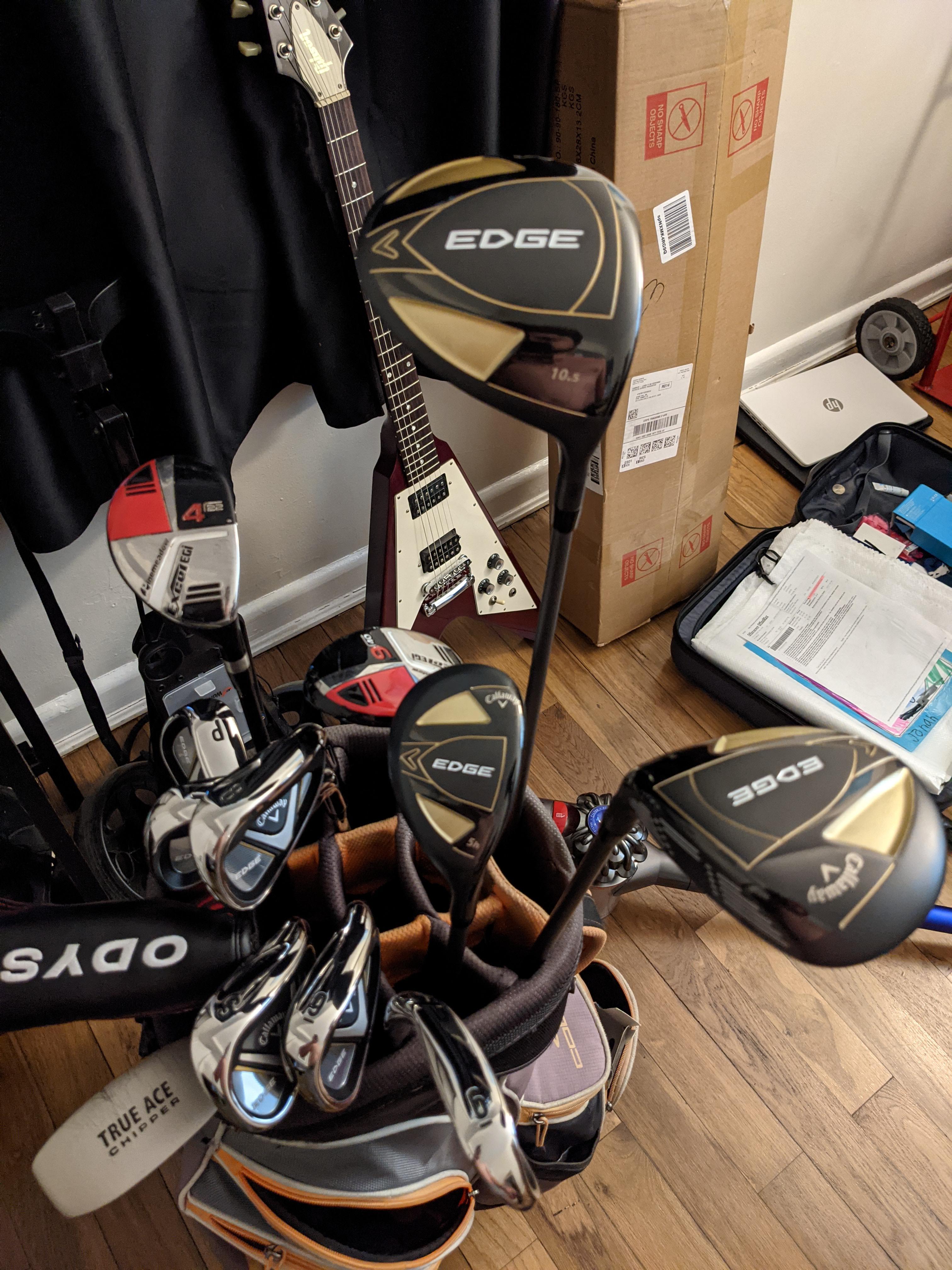 Managed to snag the Callaway Edge set from Costco online. New to golf