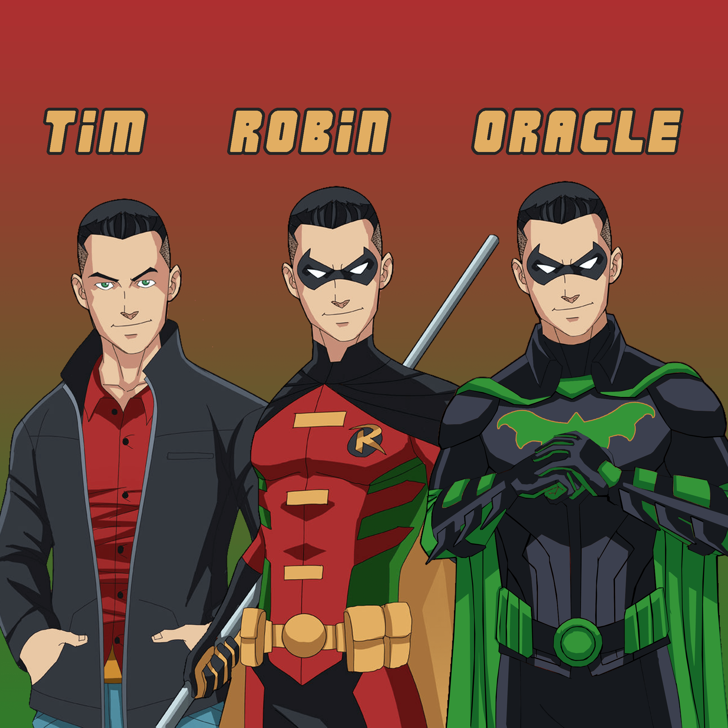 [FanArt] Tim Drake...Oracle?