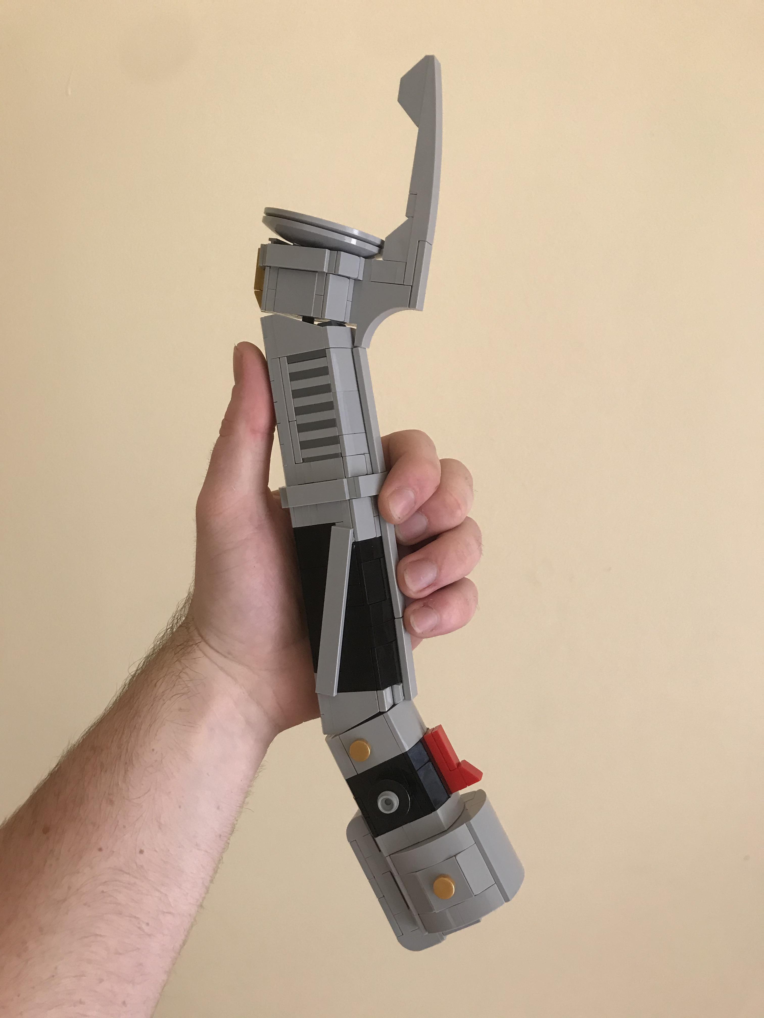 I built Count Dooku’s lightsaber out of LEGO! r/lightsabers
