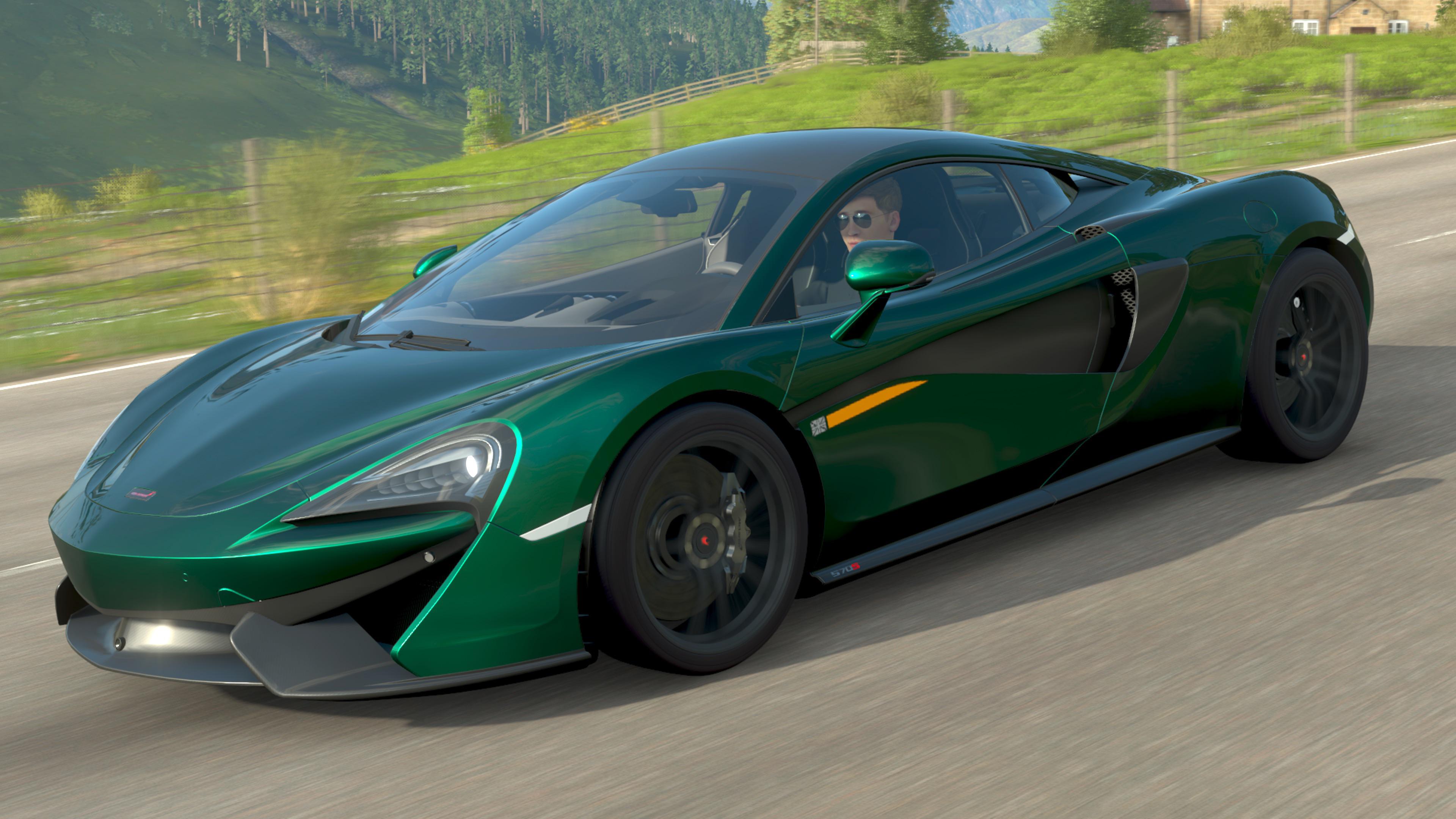 Made a 570S in XP green, the same colour as the F1 GT Longtail r/forza