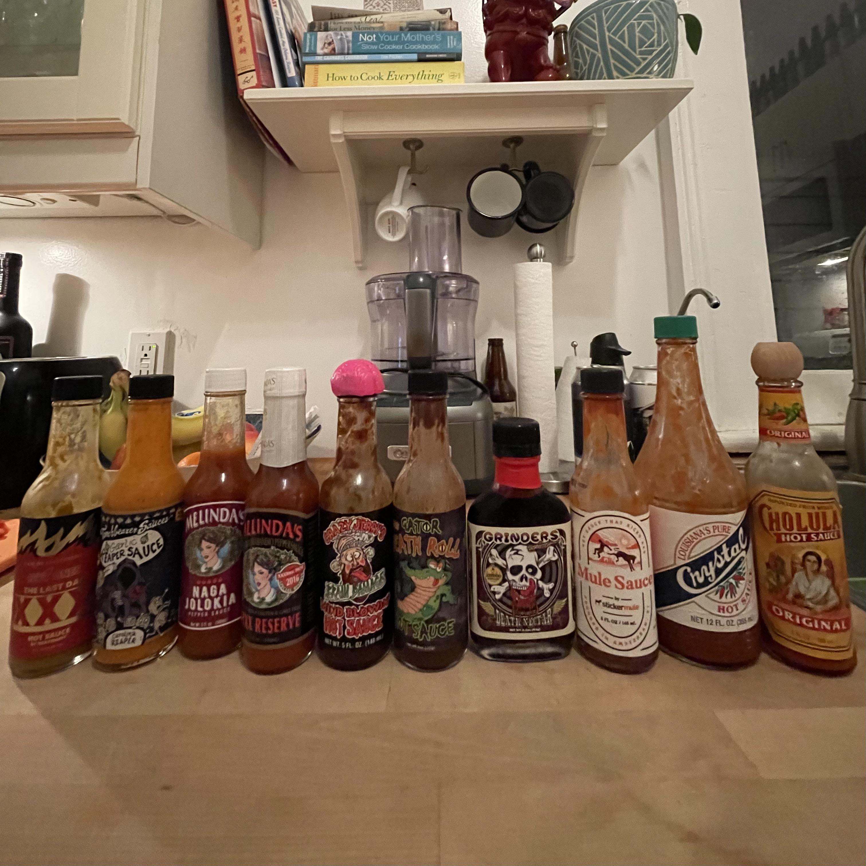 My collection so far. If you haven’t had Death Nectar... Don’t. You