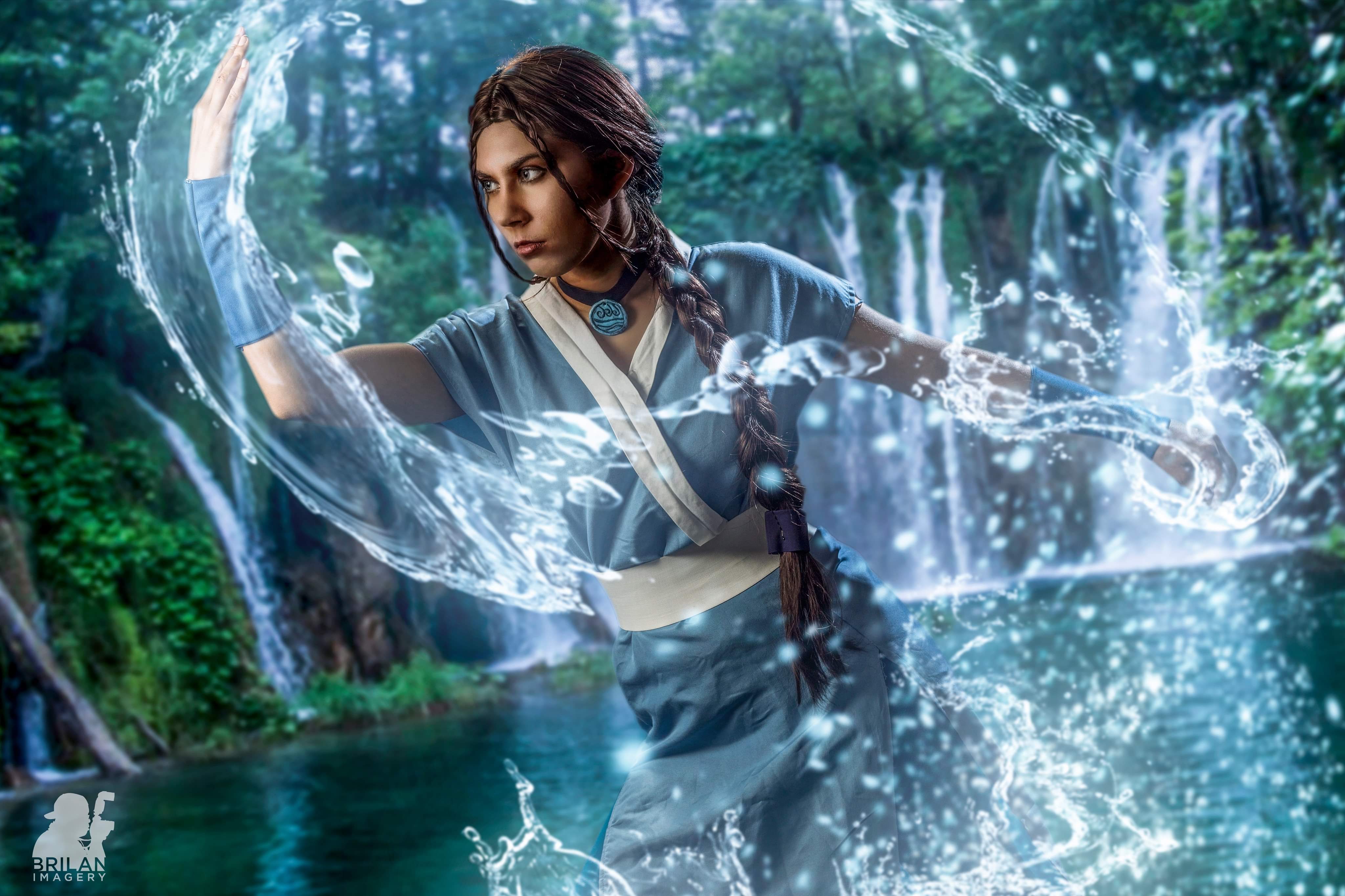 Hi guys! Thought I'd share my Katara cosplay with y'all! TheLastAirbender