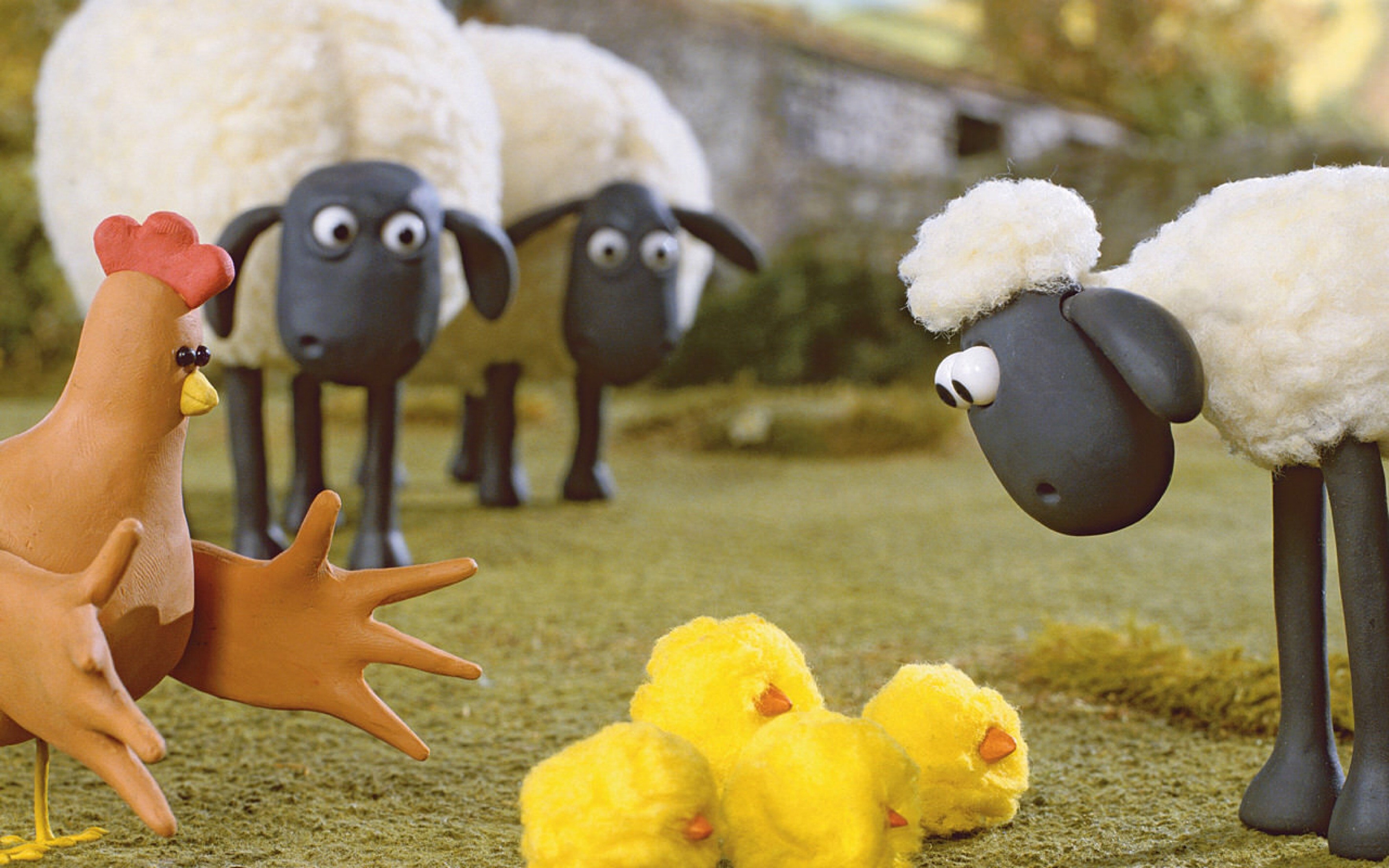 Shaun the sheep chicken hands template (High Quality