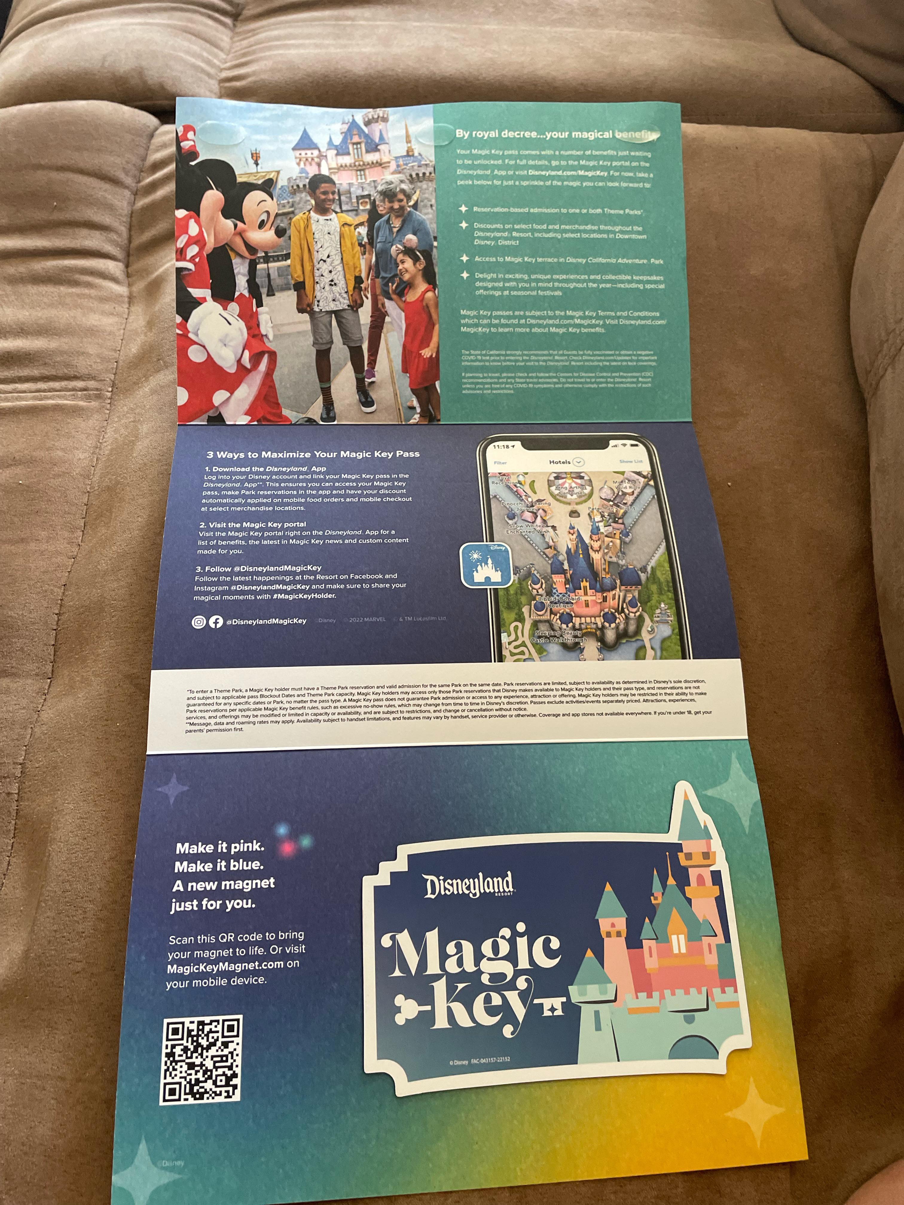 for being this years Magic key holder r/DisneylandAP