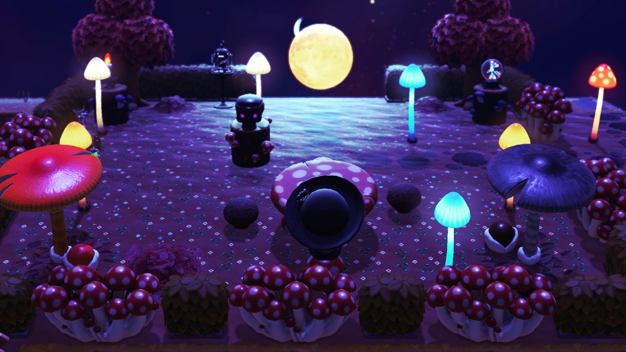 My spooky mush garden AnimalCrossingTours