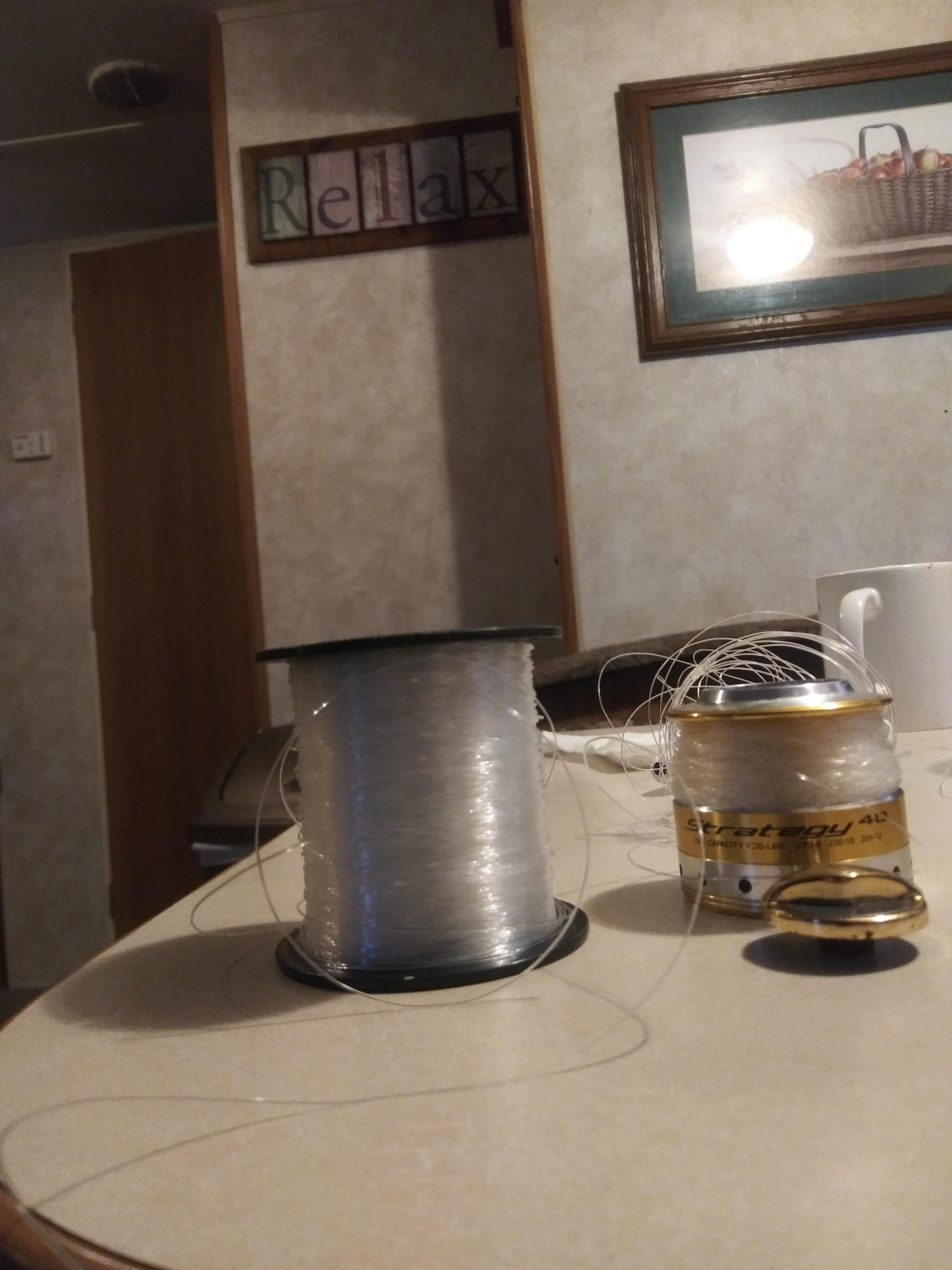 Need help trouble shooting i added line to my spool and it keeps