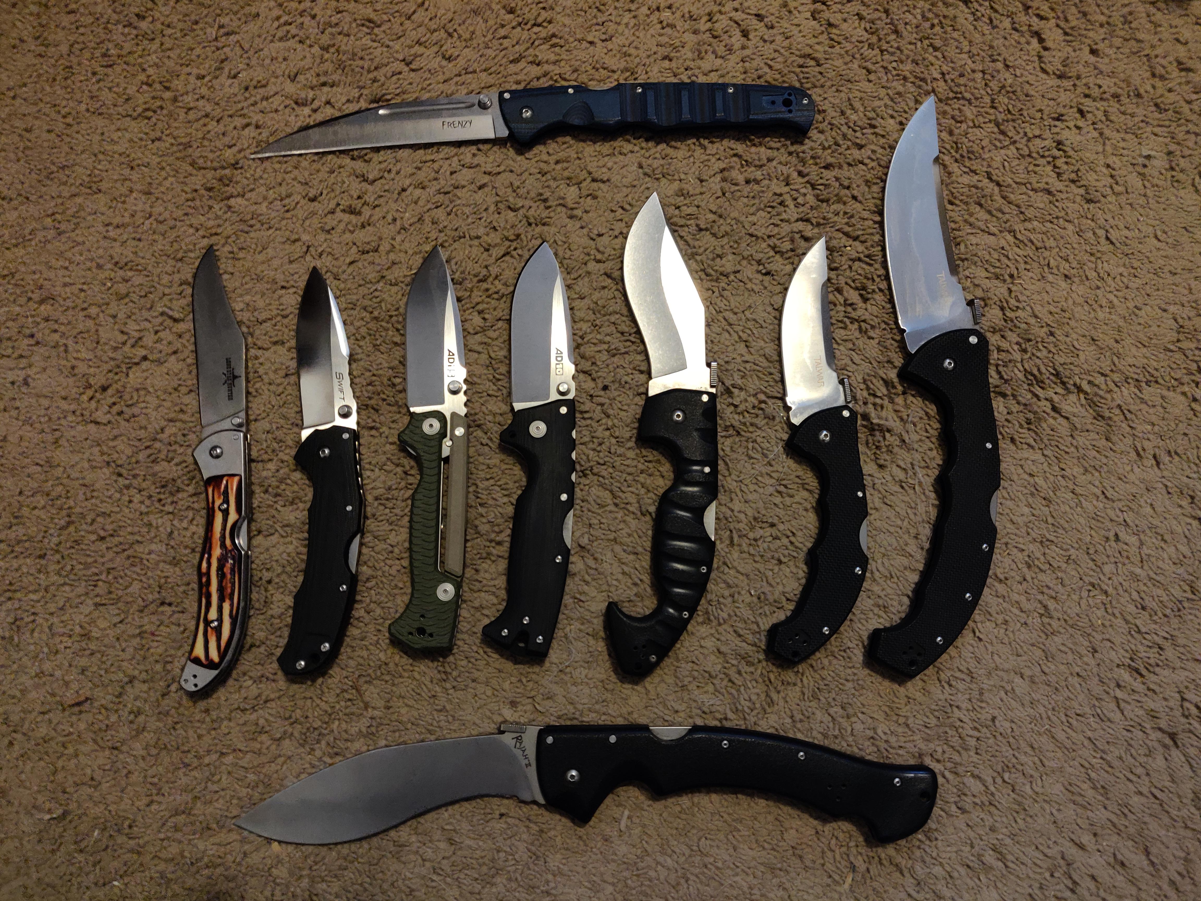 My cold steel folder collection r/knives
