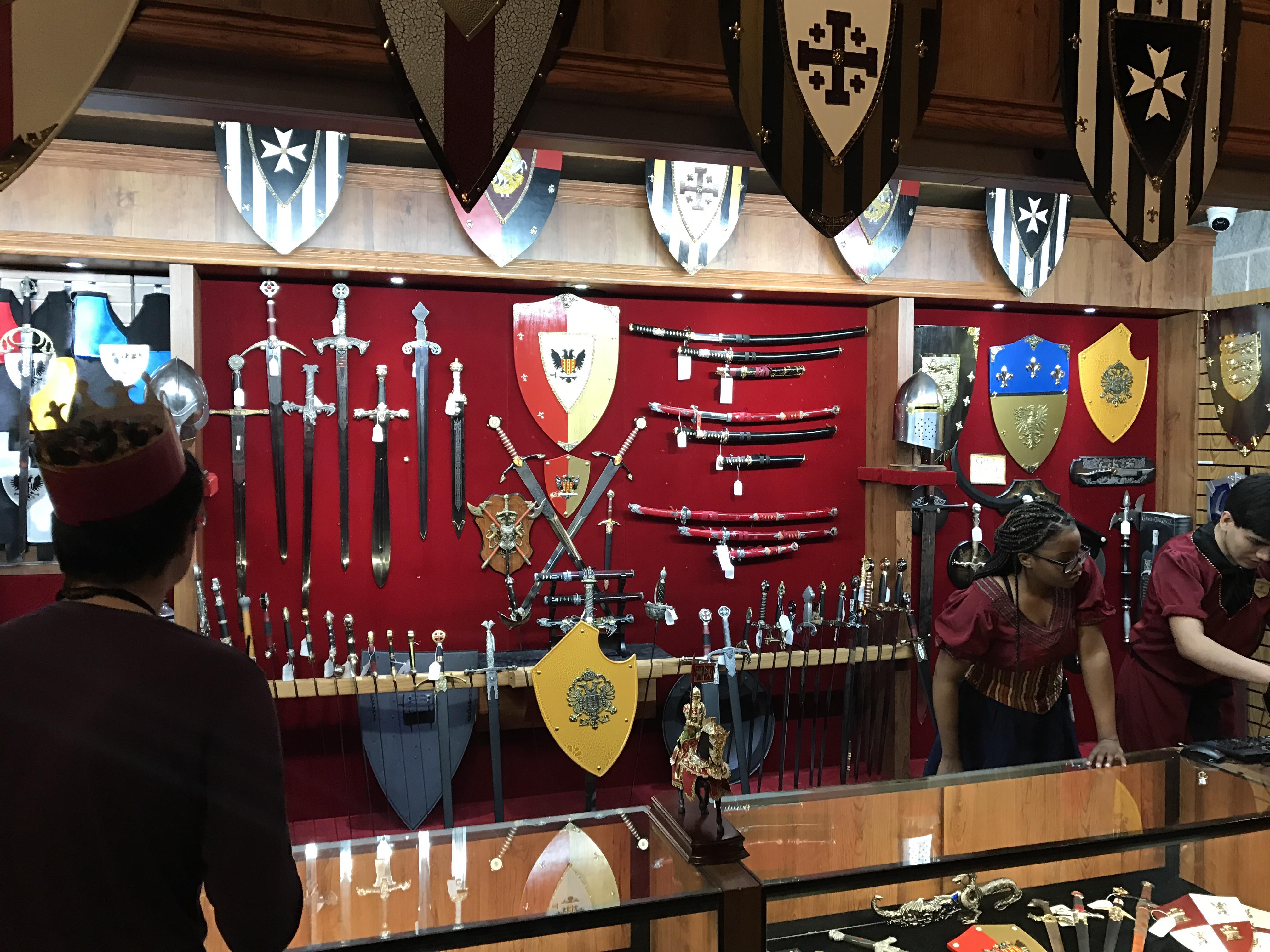 This booth at Medieval Times in Dallas r/mallninjashit