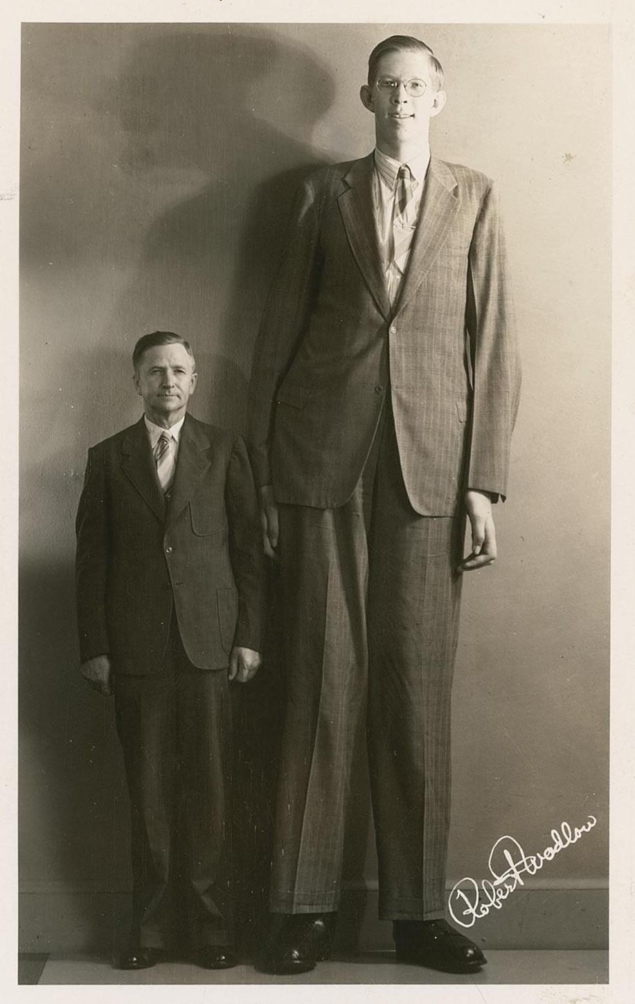 Robert Pershing Wadlow Growth Chart