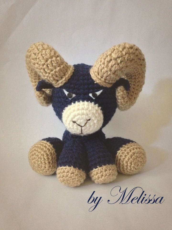 Can anyone find the pattern for this ram?? crochet