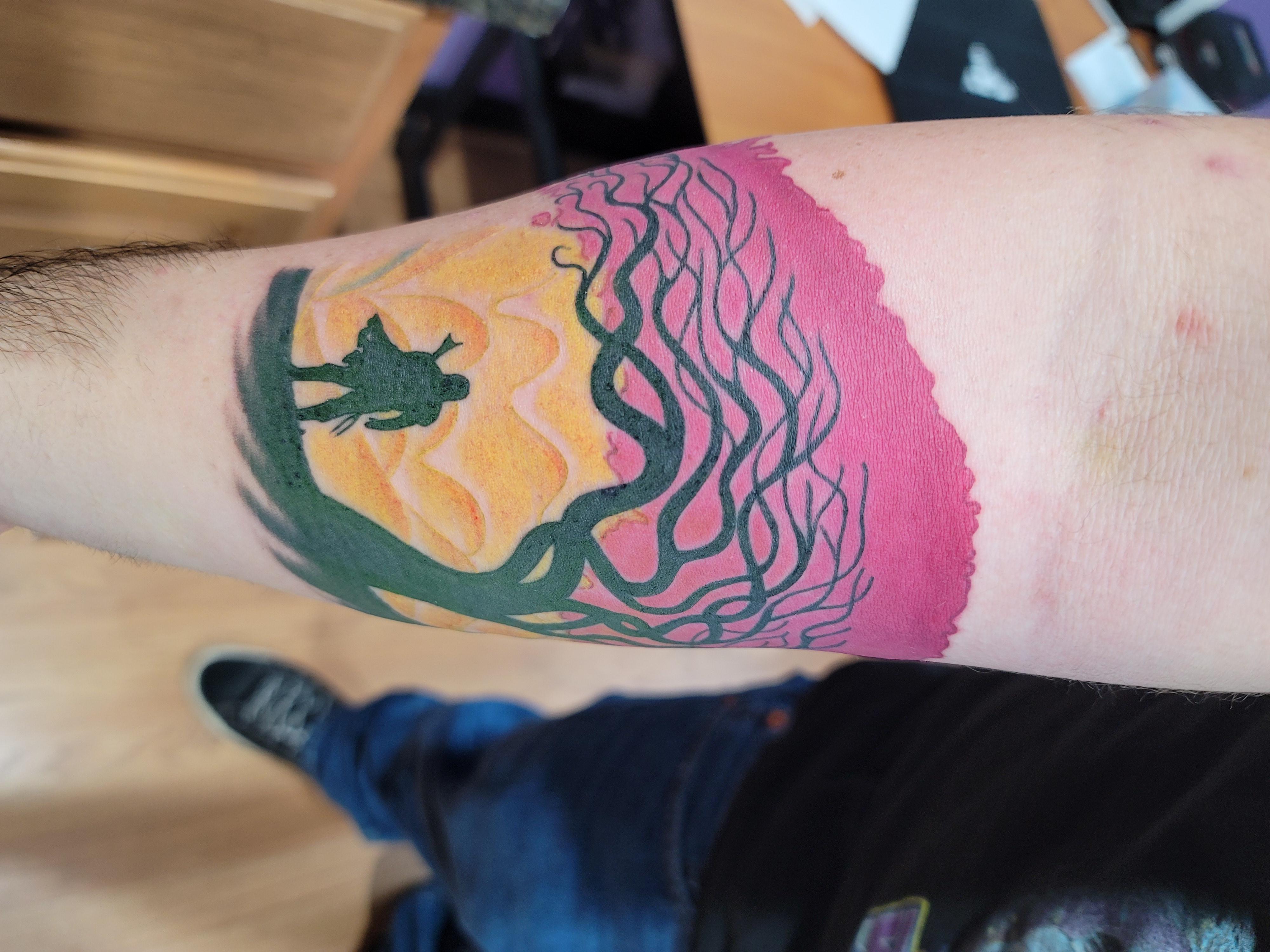 Samurai Jack And Mandalorian Hydrid Tattoo I Got Yesterday, By Anthony G. Of Visima. Studio, Medway, Ma. : R/Samuraijack