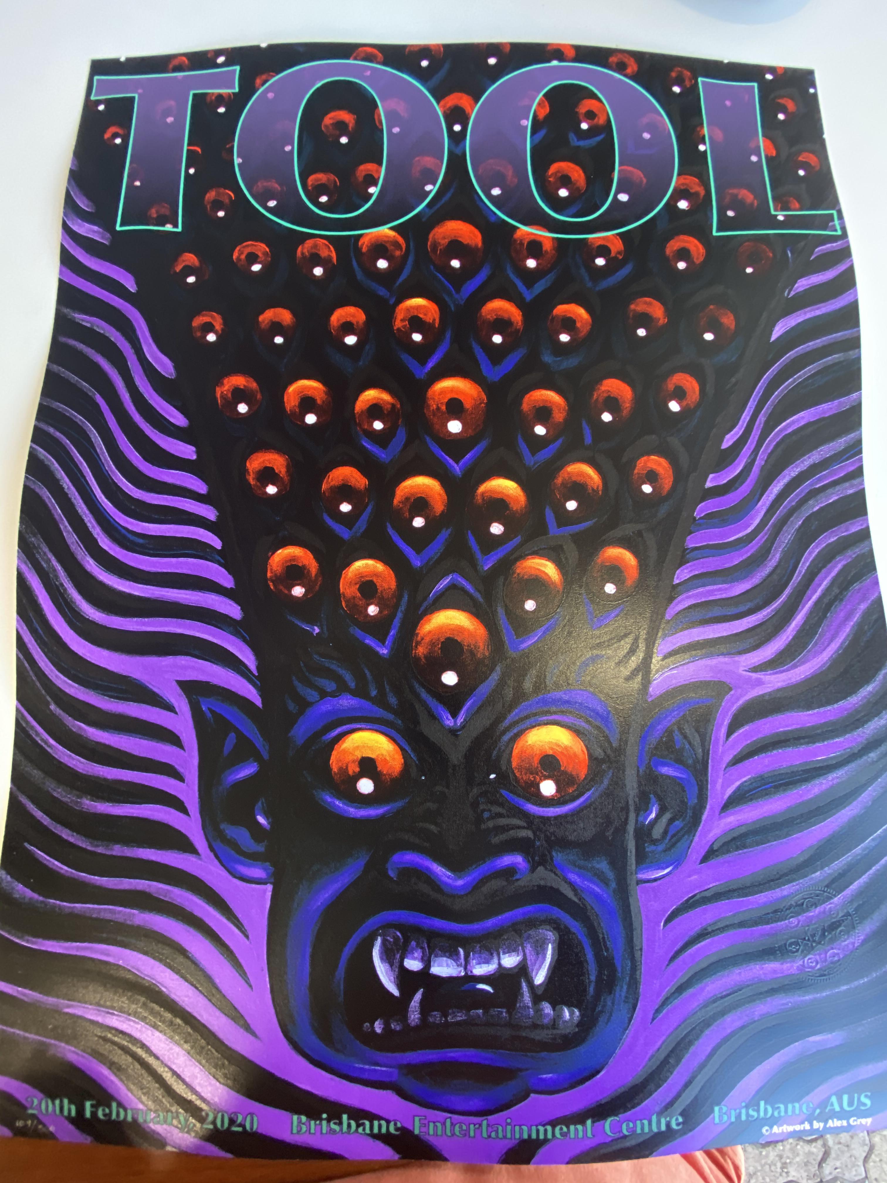 Brisbane Poster r/ToolBand