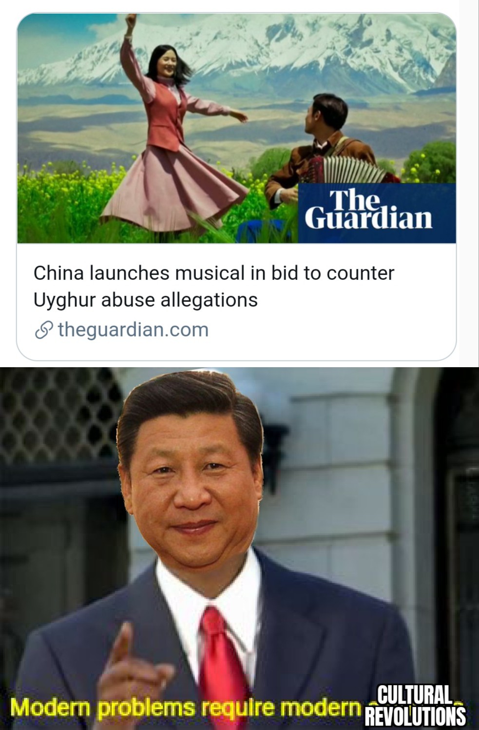 Like the Sound of Music, but with Chinese Characteristics r/memes