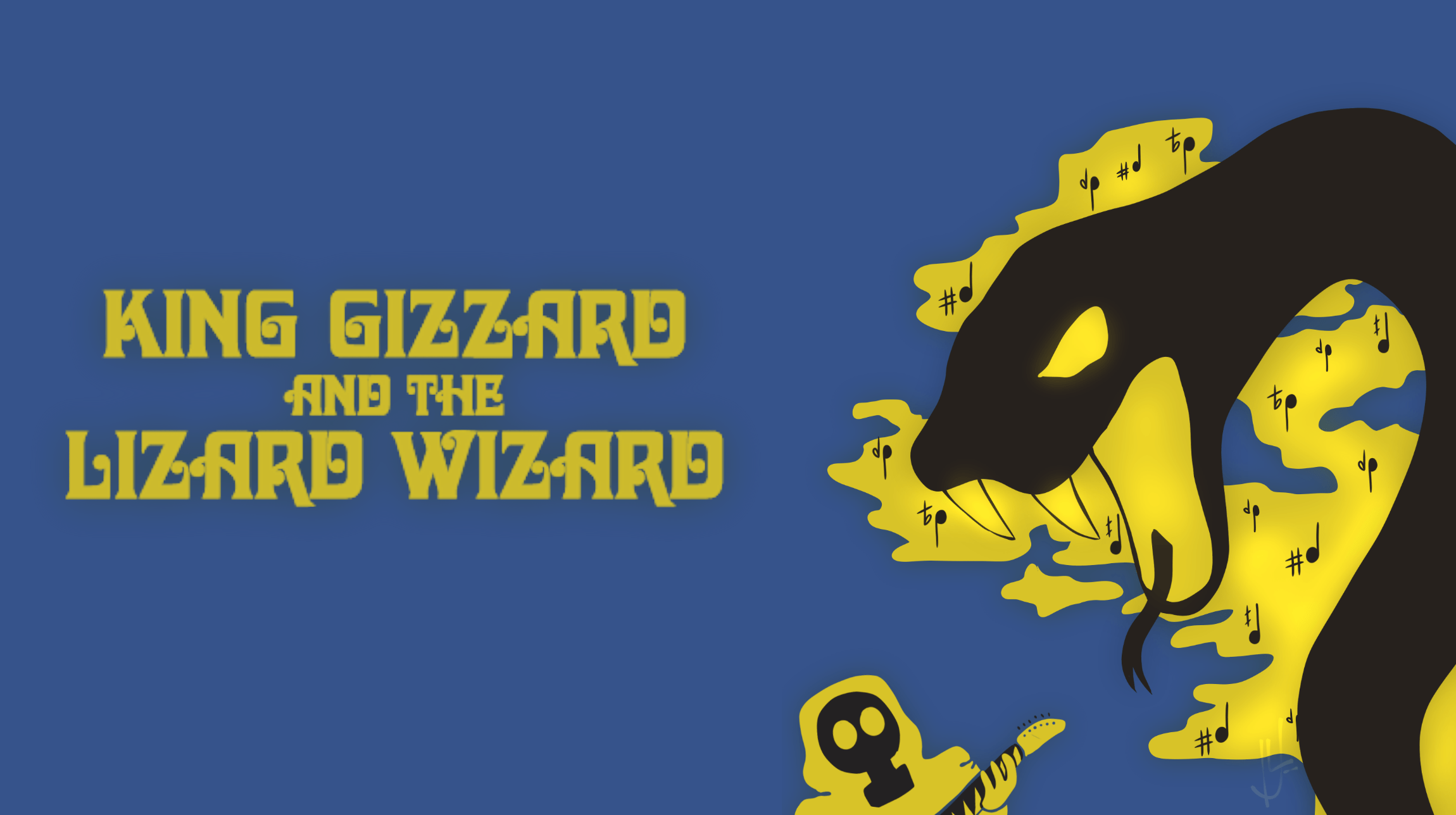 Flying Microtonal Banana album cover reworked (2300x1288 wallpaper) r