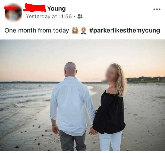 One month to rethink that wedding hashtag... facepalm