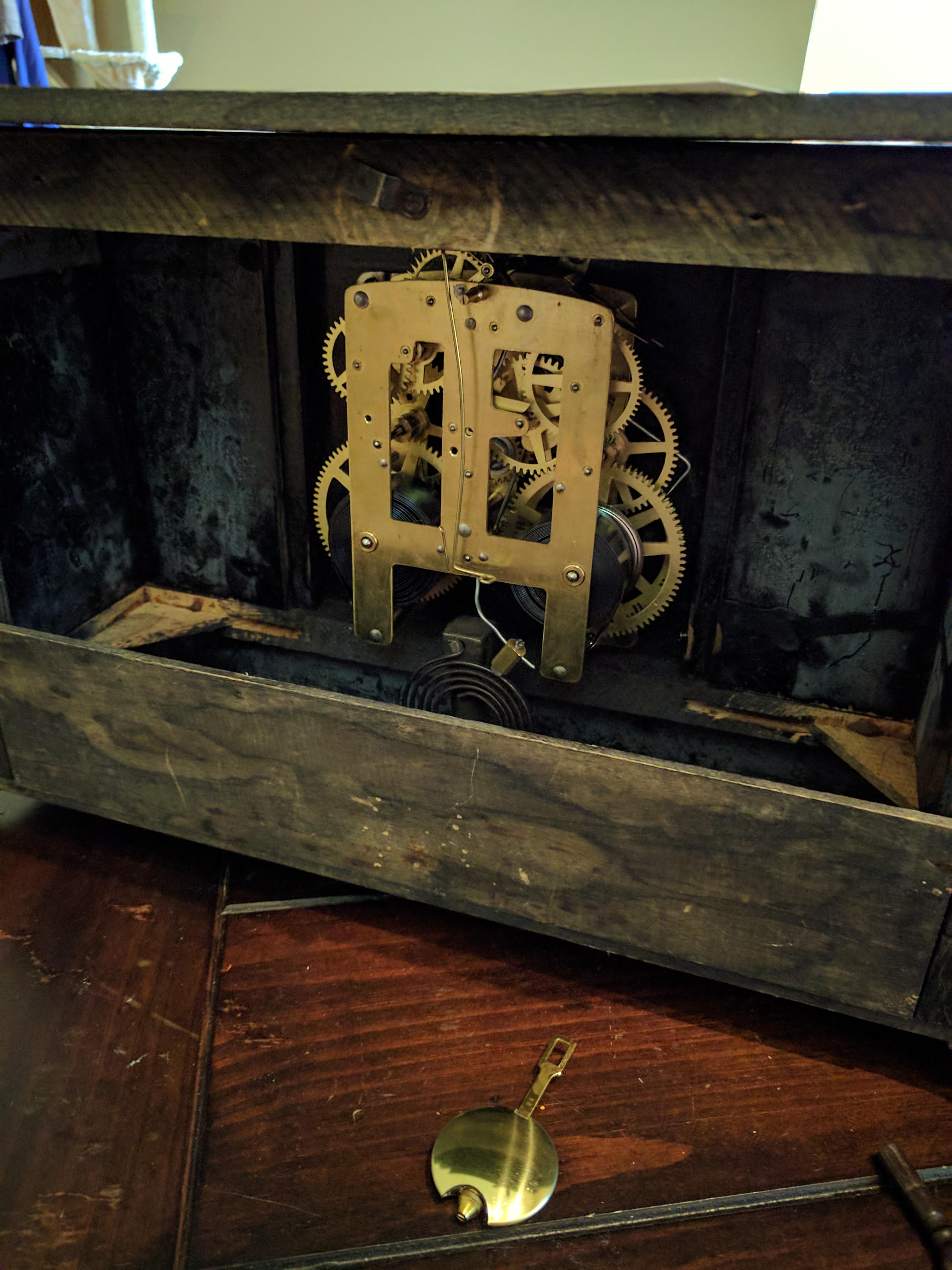 How do I hang the pendulum? r/clocks