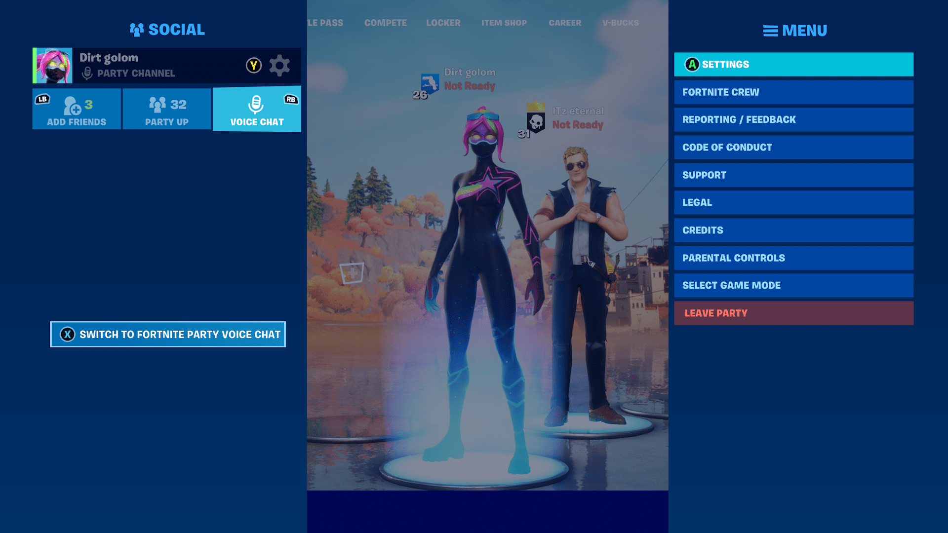 Center Halterung Anker fortnite voice chat xbox Absolut Abendessen Kanu