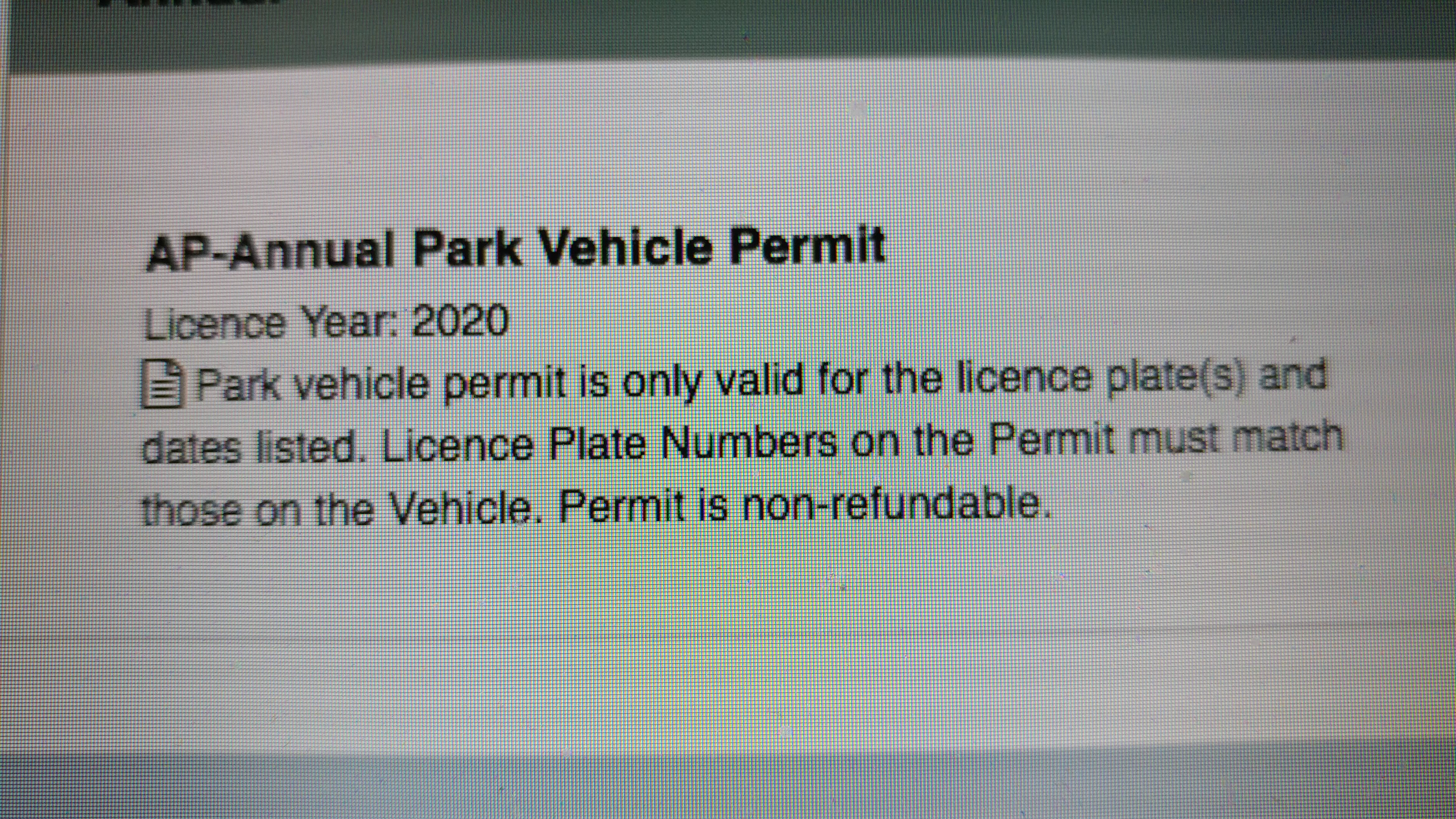 MB Provincial Park passes now limited to two vehicles, and extra 4.50