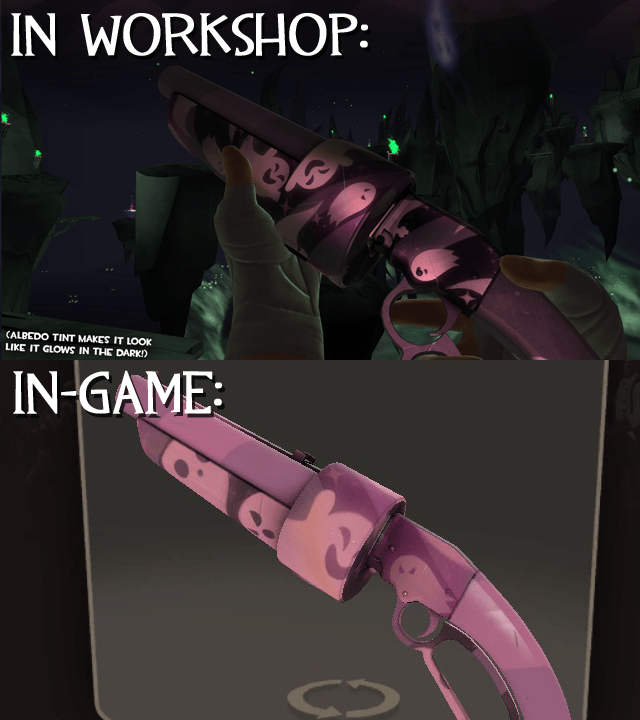 Please patch Warpaints like Spectral Shimmered during this Halloween