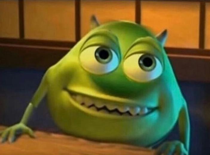 Cursed_Mike Wazowski Cursed_Images