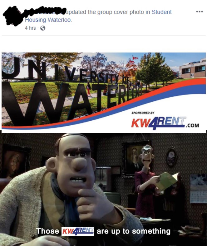 🔥⬆️🤠🐨 KW4Rent r/uwaterloo