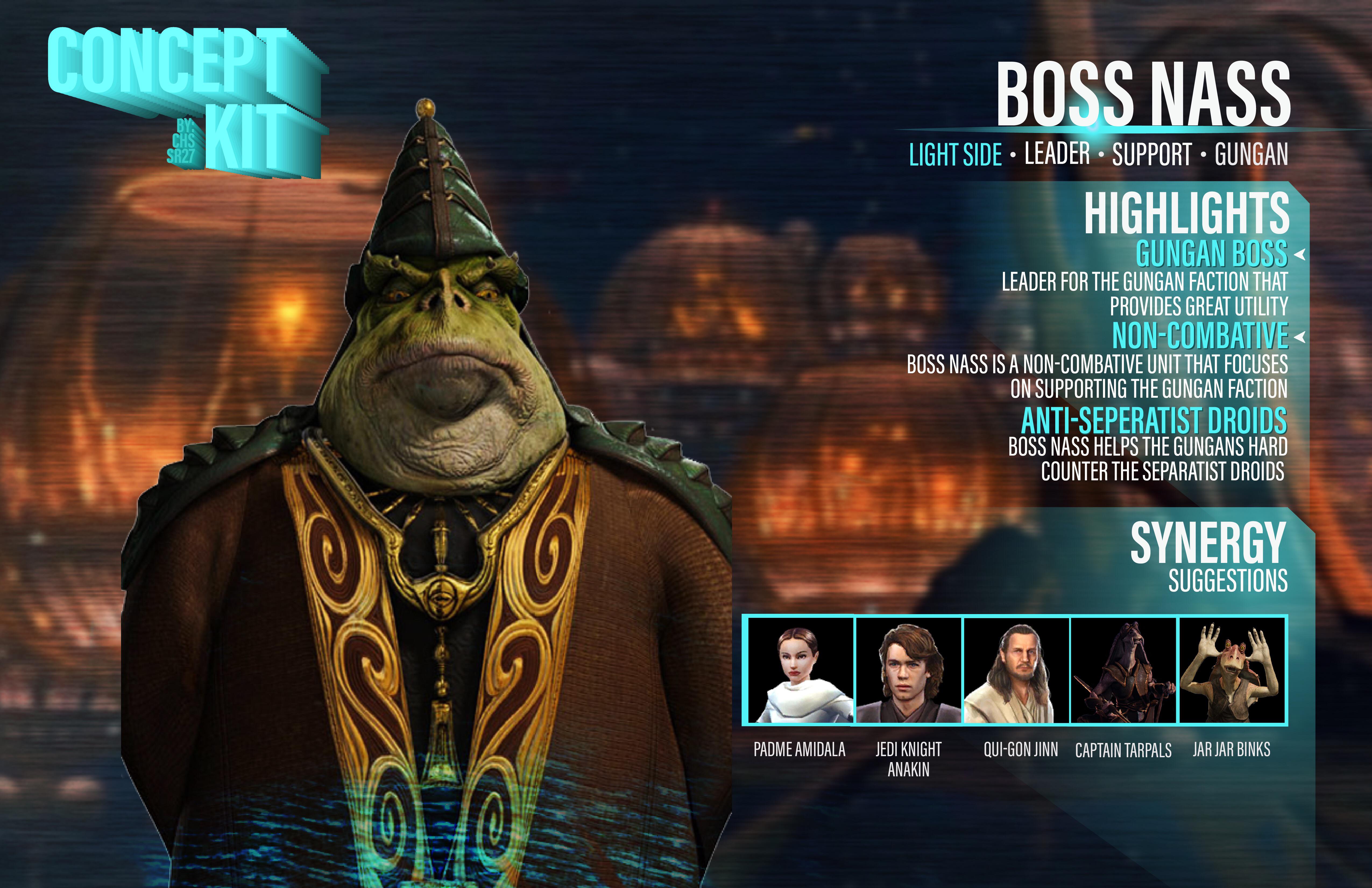 Concept Kit 7 Boss Nass r/SWGalaxyOfHeroes
